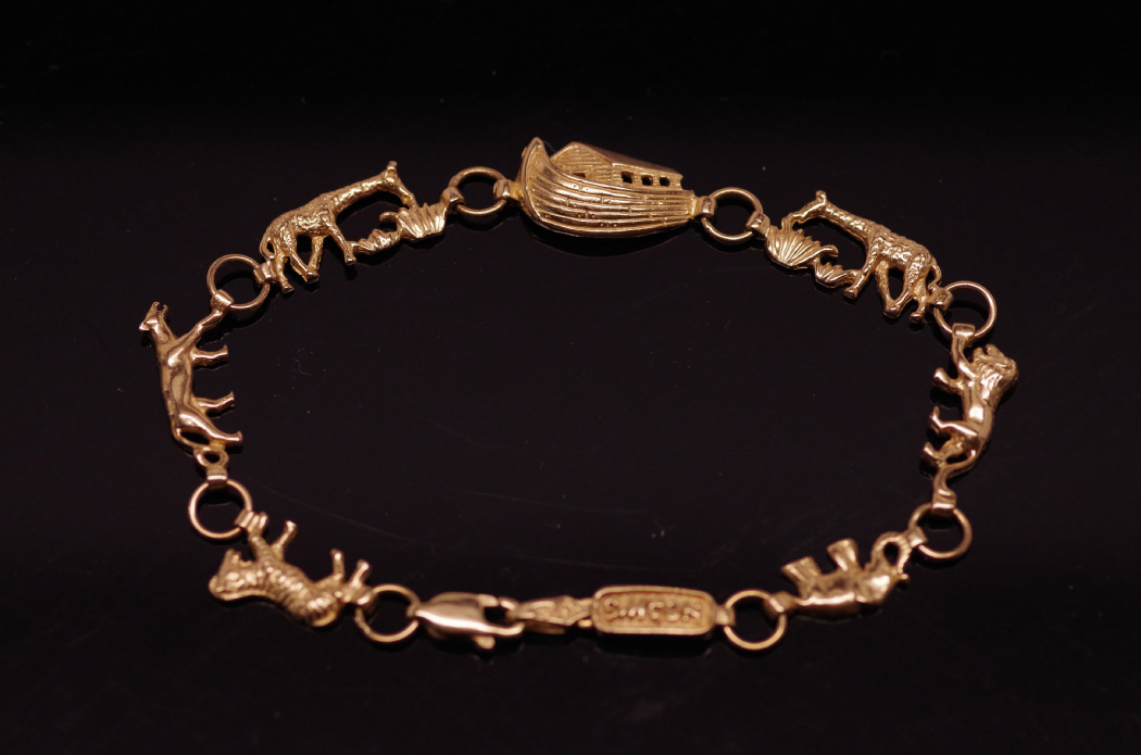 10K Yellow Gold 'Noah' Bracelet