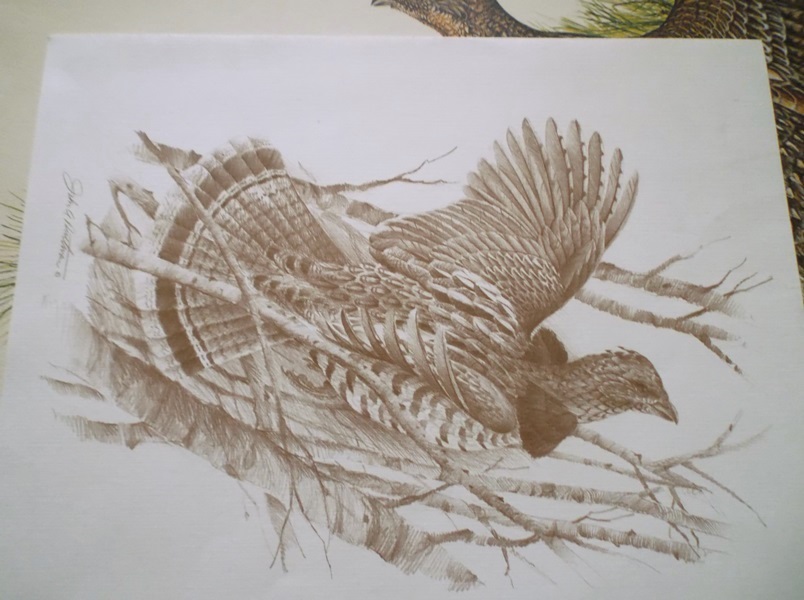 Signed W.D. Gaither Artist Proof Lithograph 