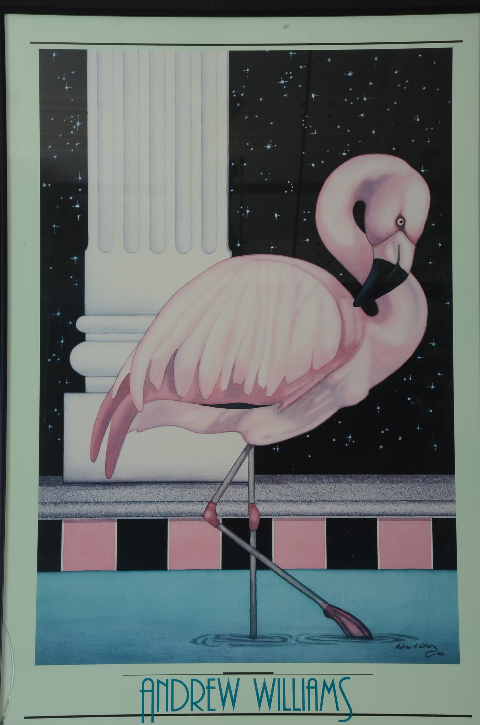 Pair of Framed Posters and Figure Skating Brochures