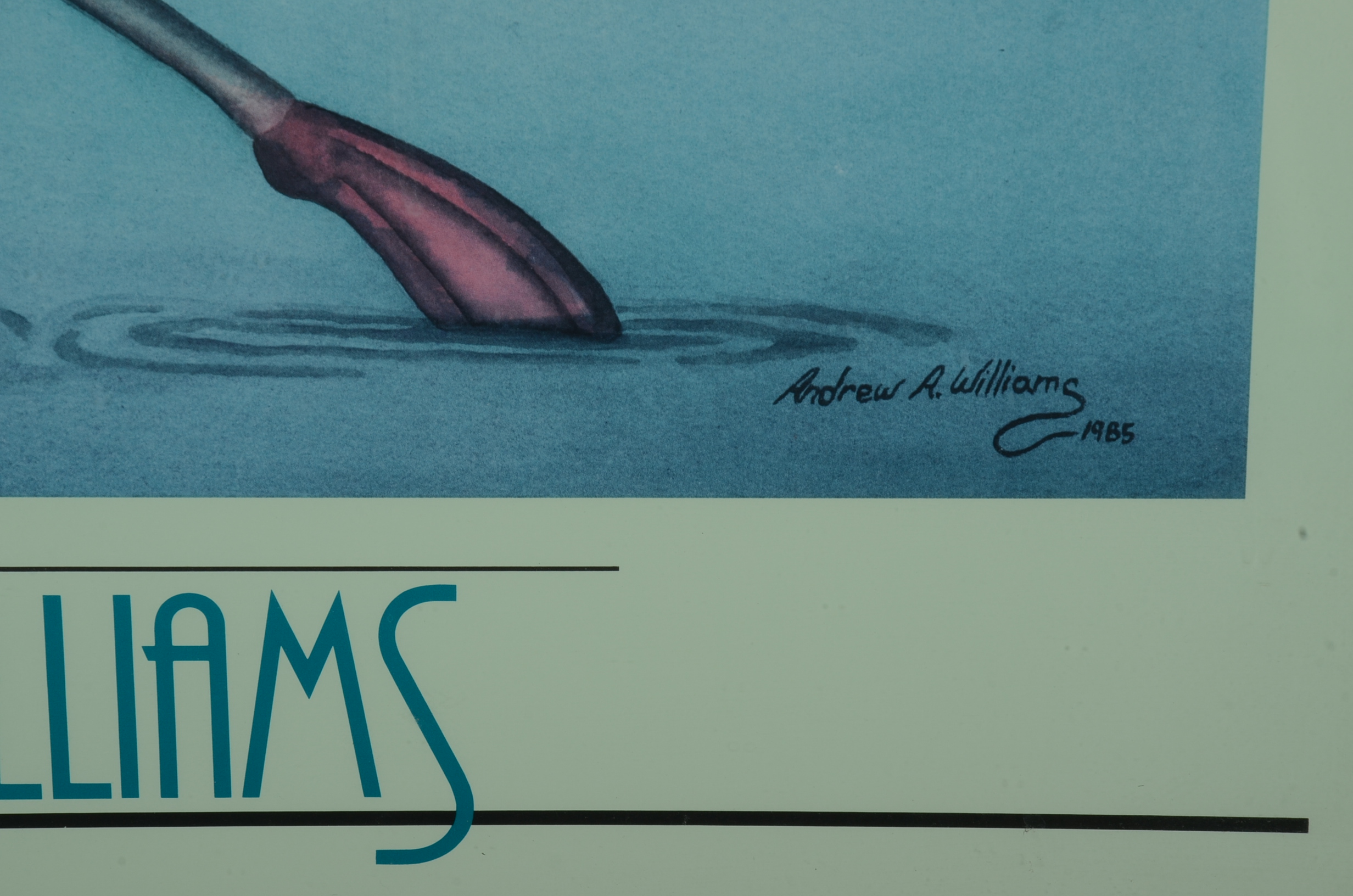 Pair of Framed Posters and Figure Skating Brochures