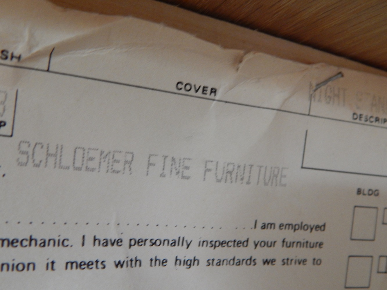 Stanley Oak Night Stand 