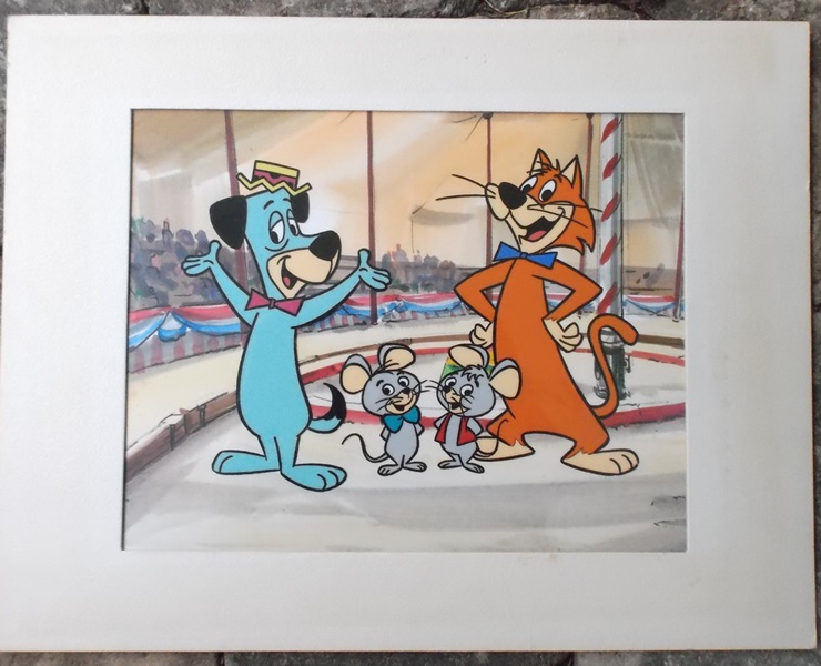 Original Huckleberry Hound Hanna Barbera Cartoon Cel | EBTH