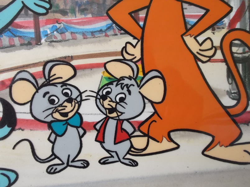 Original Huckleberry Hound Hanna Barbera Cartoon Cel