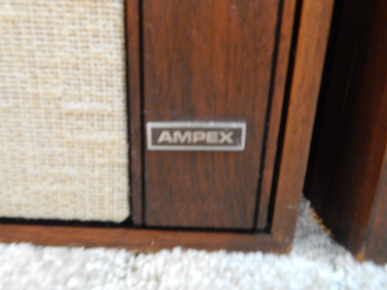 Pair of Vintage Ampex Speakers