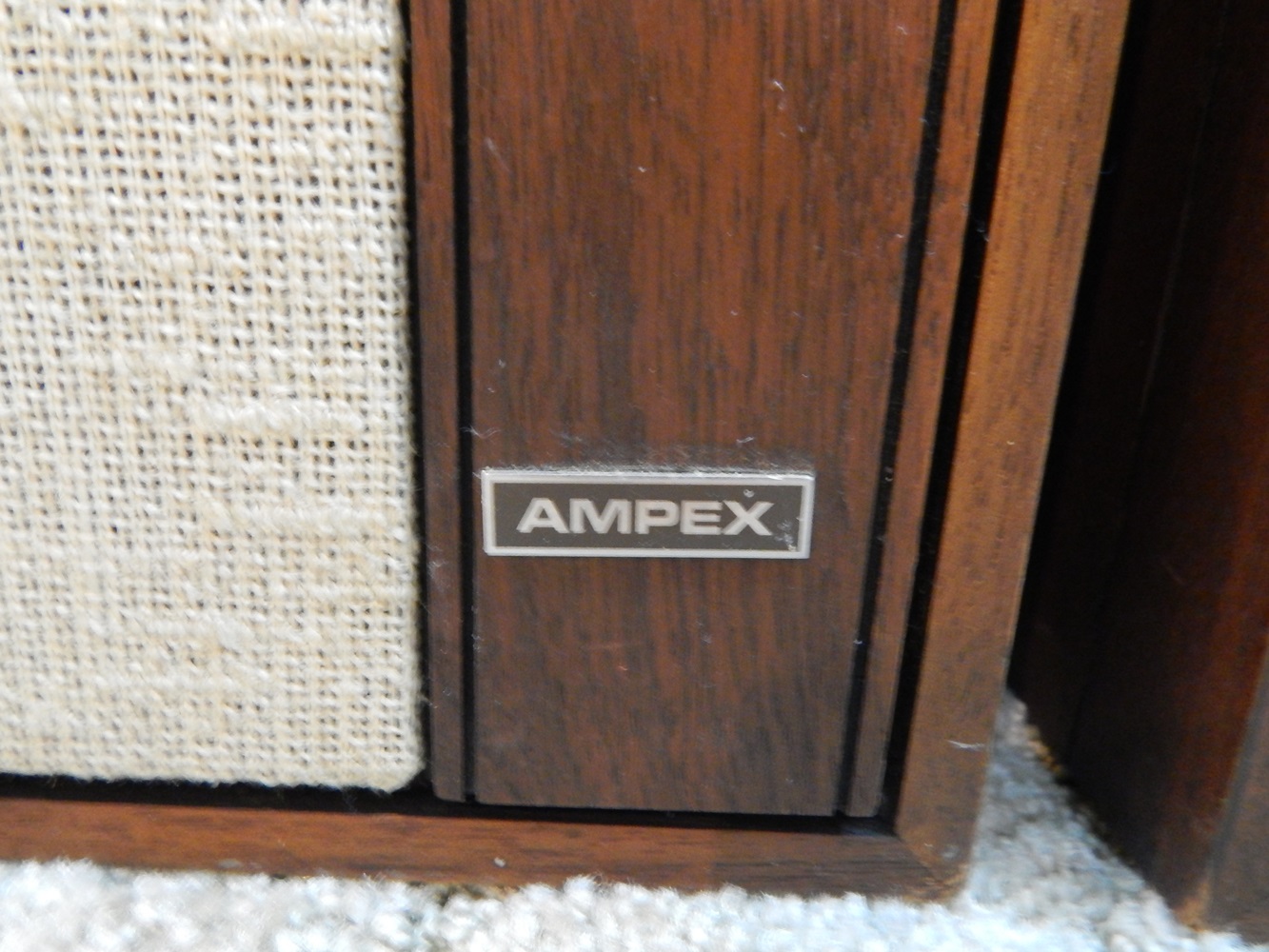 Pair of Vintage Ampex Speakers