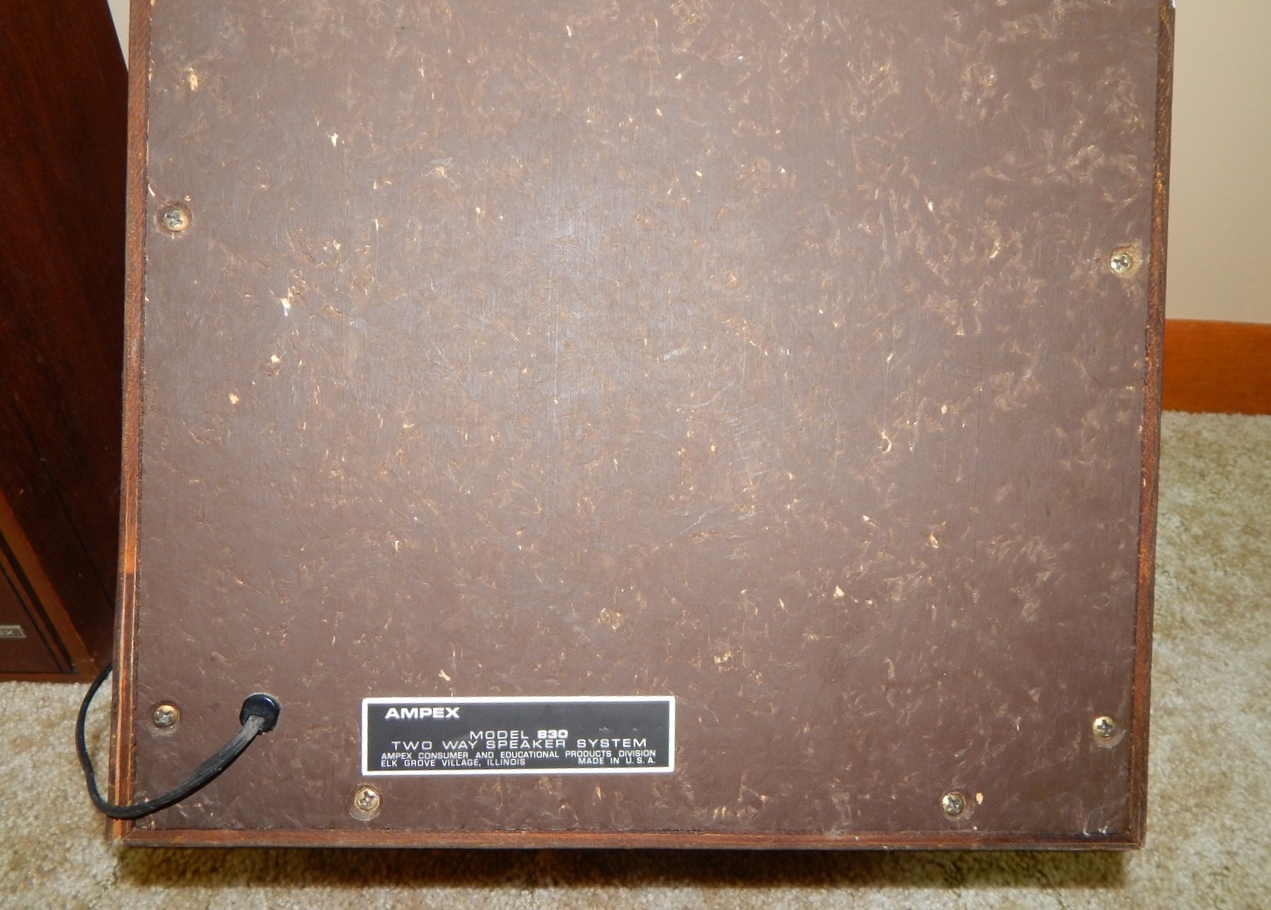 Pair of Vintage Ampex Speakers