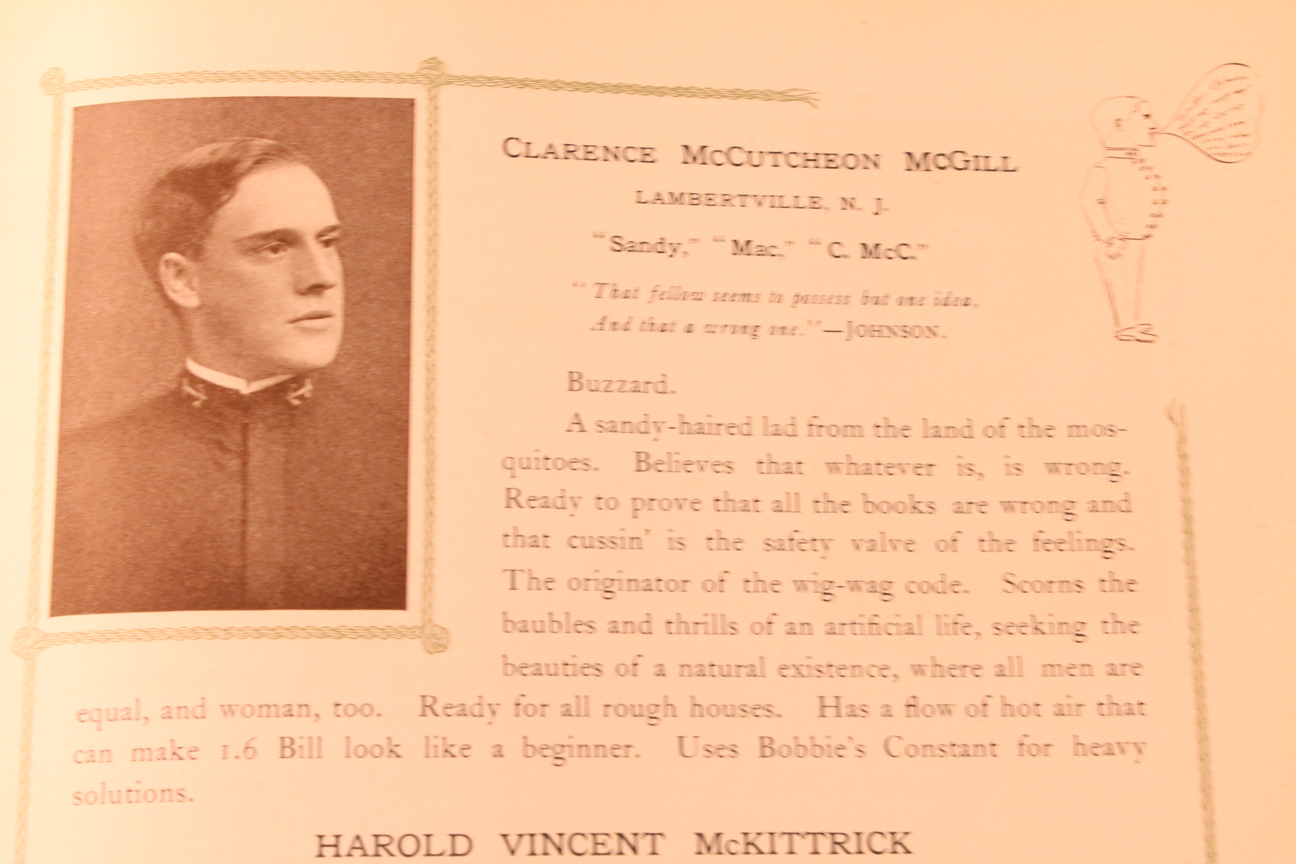 "The Lucky Bag 1907" Naval Academy Yearbook