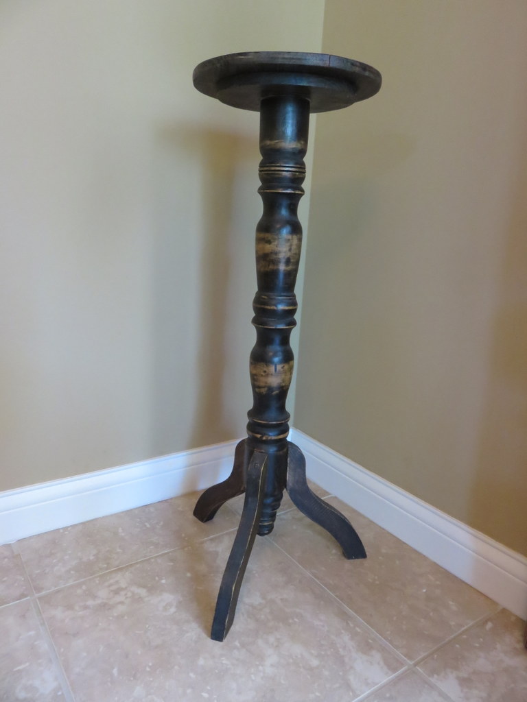 Wooden Tripod Plant Stand