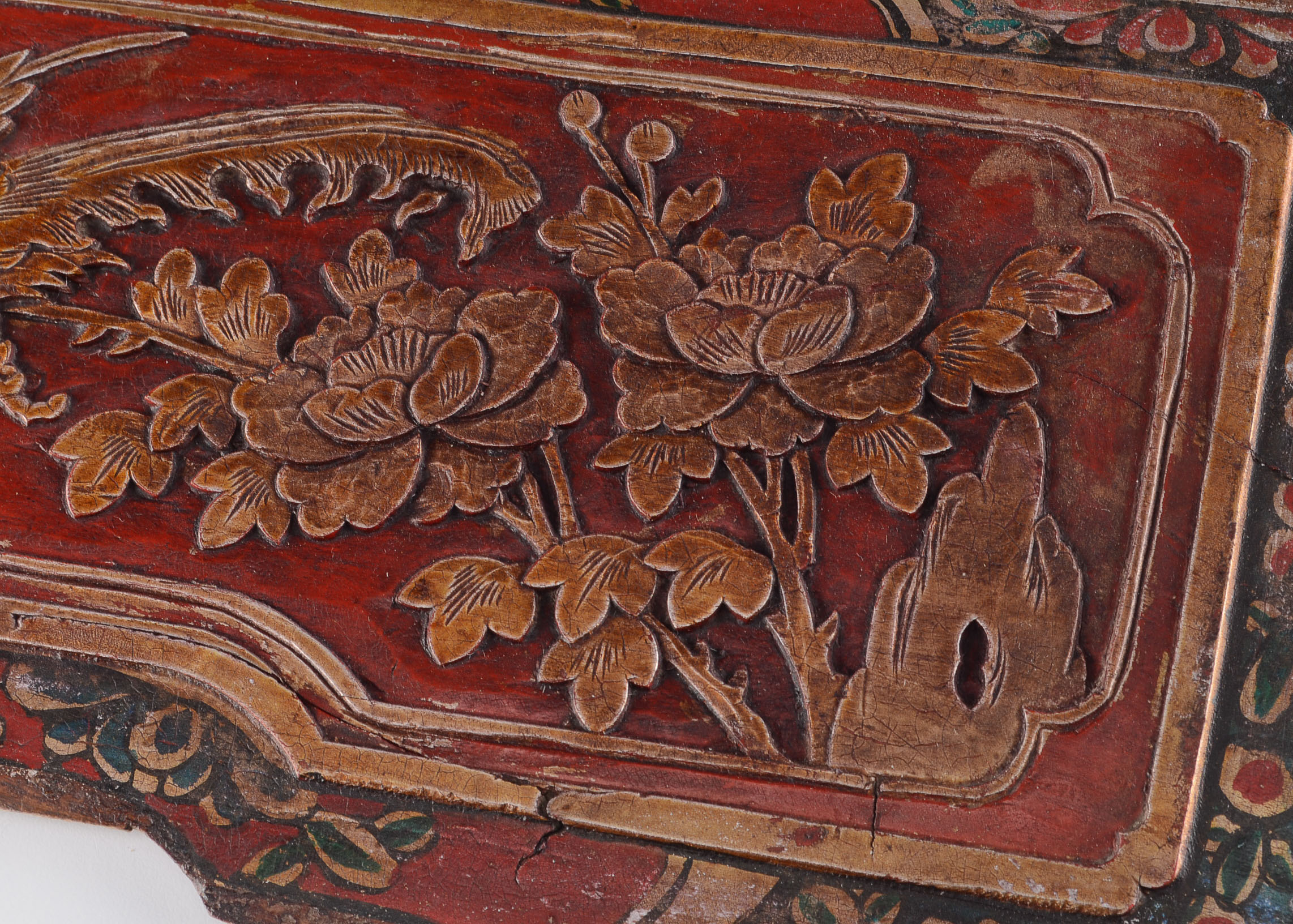 20th Century Pair of Chinese Carved Panels