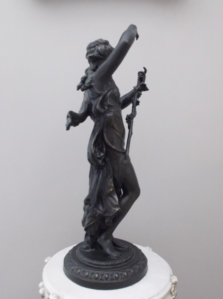 Late 19th Century Reproduction L.F. Moreau Bronze Sculpture 