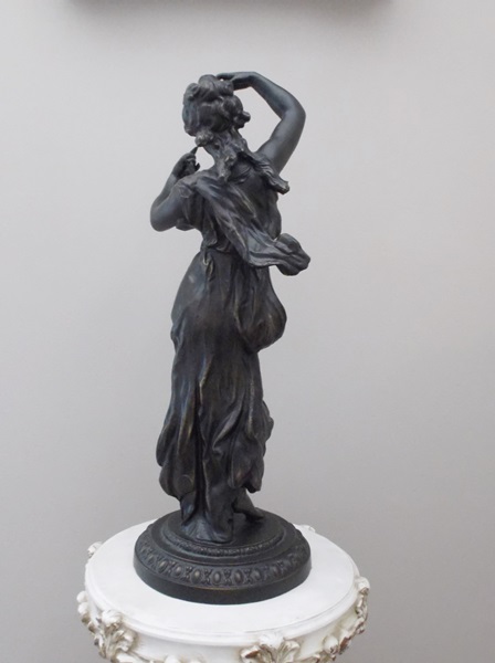 Late 19th Century Reproduction L.F. Moreau Bronze Sculpture 