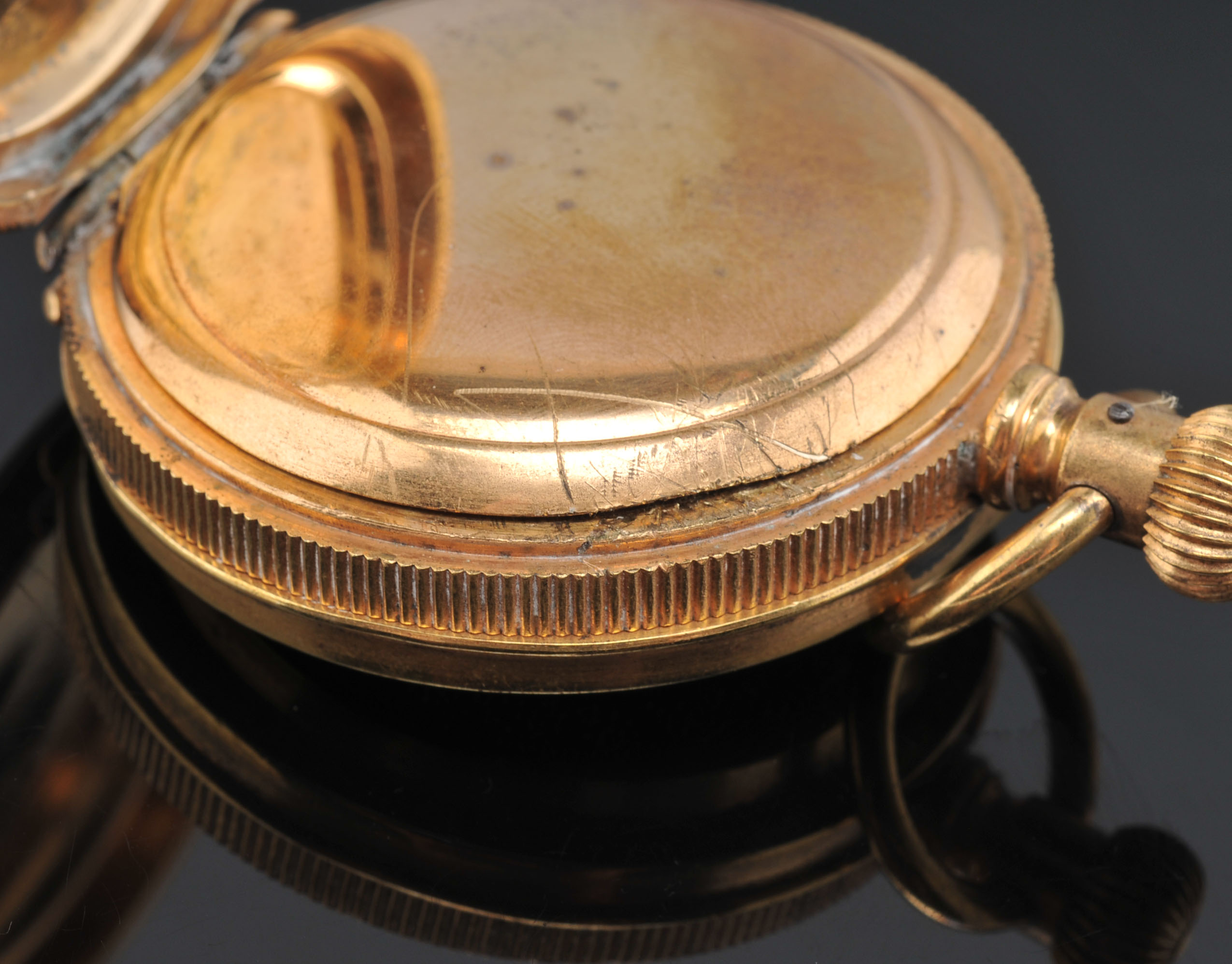 Vintage Climax Watch Co. Gold-Filled Pocket Watch