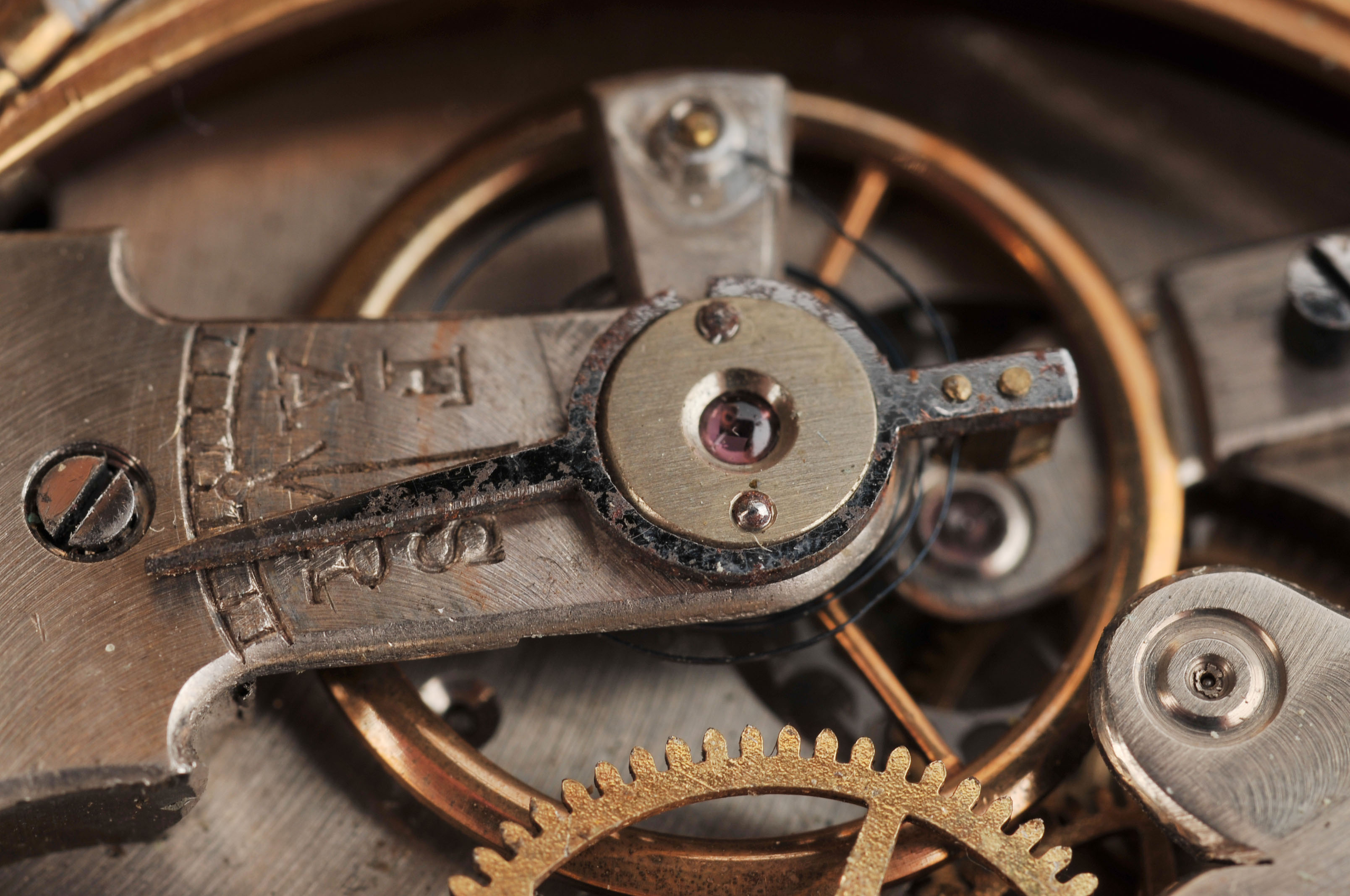 Vintage Climax Watch Co. Gold-Filled Pocket Watch