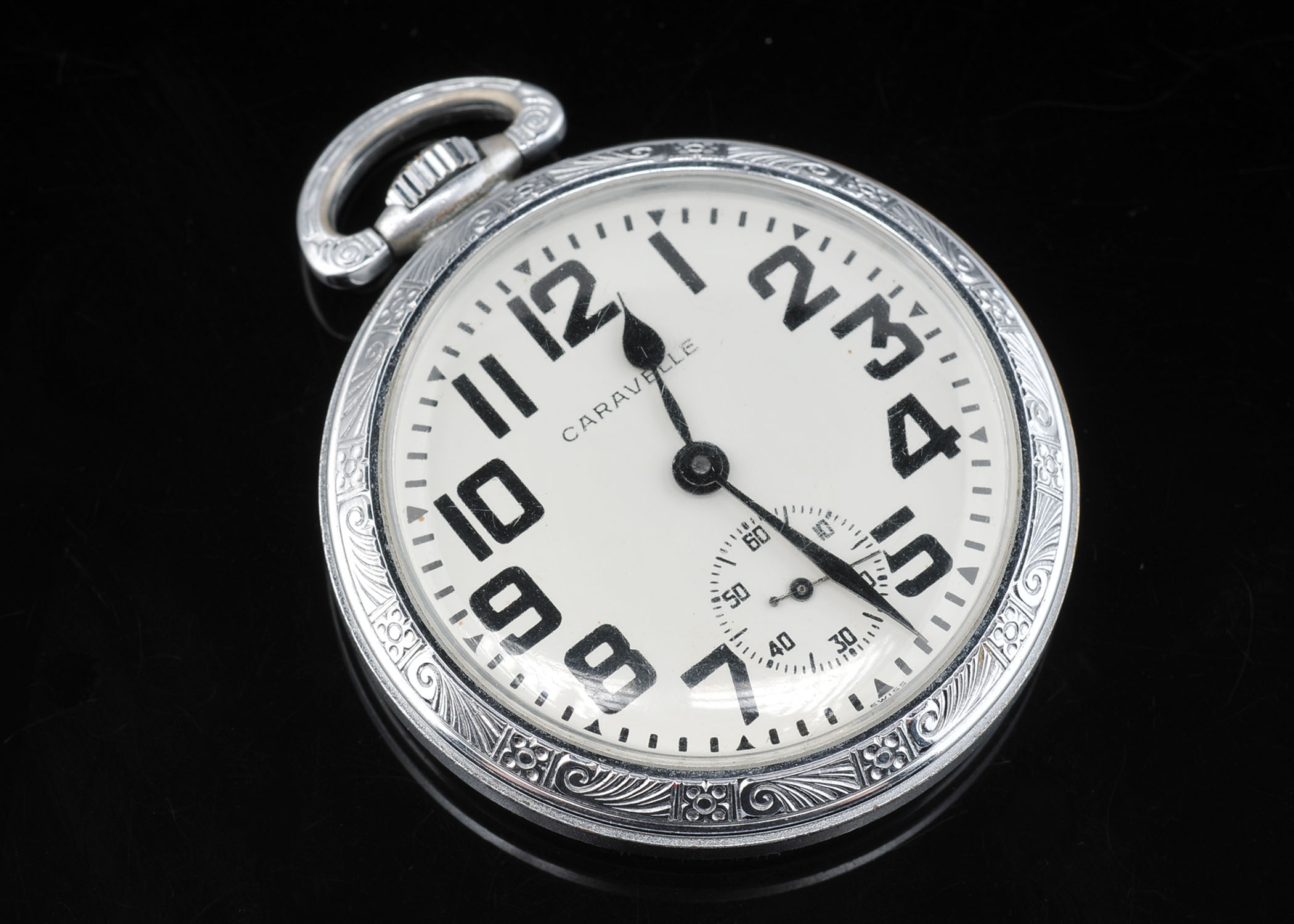 Vintage Caravelle Pocket Watch
