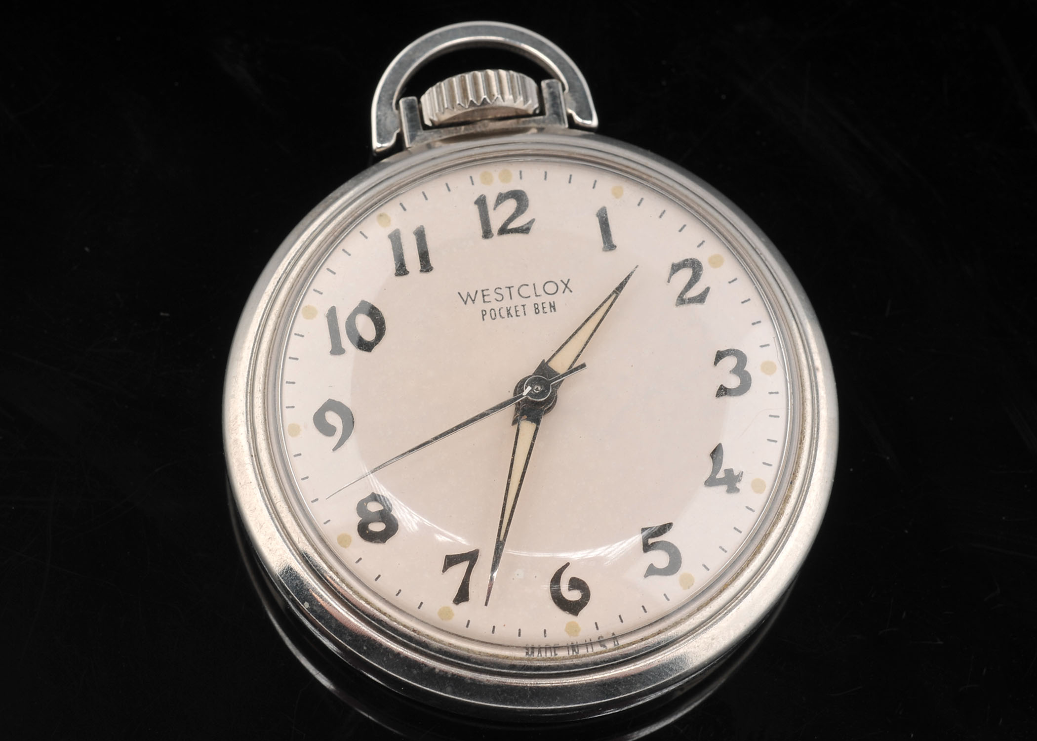 Vintage Westclox Pocket Ben Pocket Watch