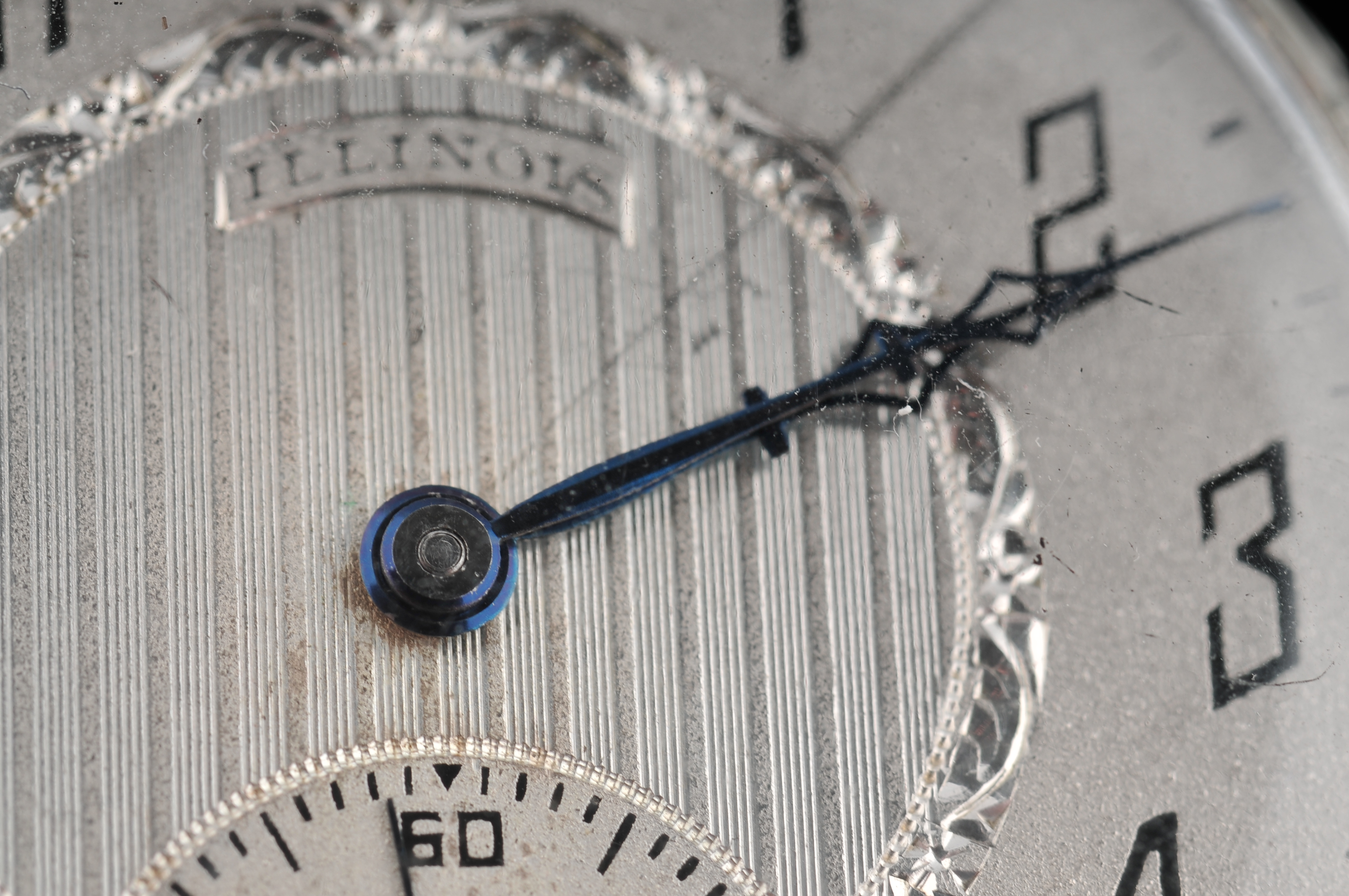 Vintage Illinois Watch Company 14K Gold-Filled Pocket Watch