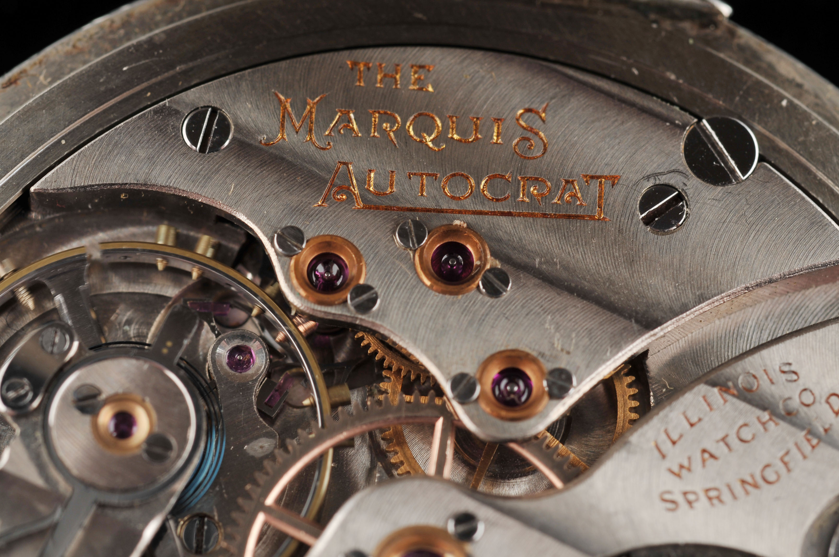 Vintage Illinois Watch Company 14K Gold-Filled Pocket Watch