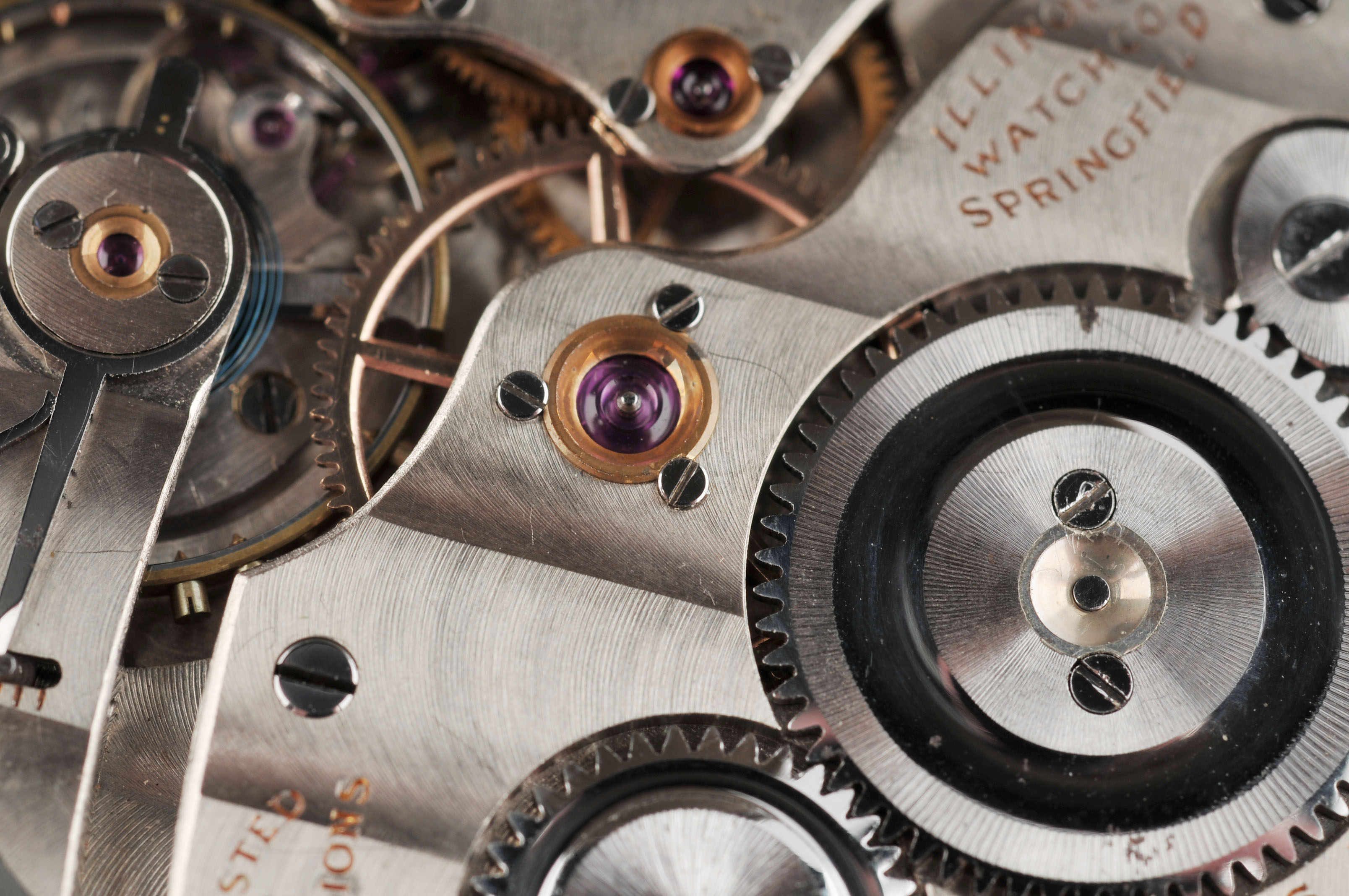 Vintage Illinois Watch Company 14K Gold-Filled Pocket Watch