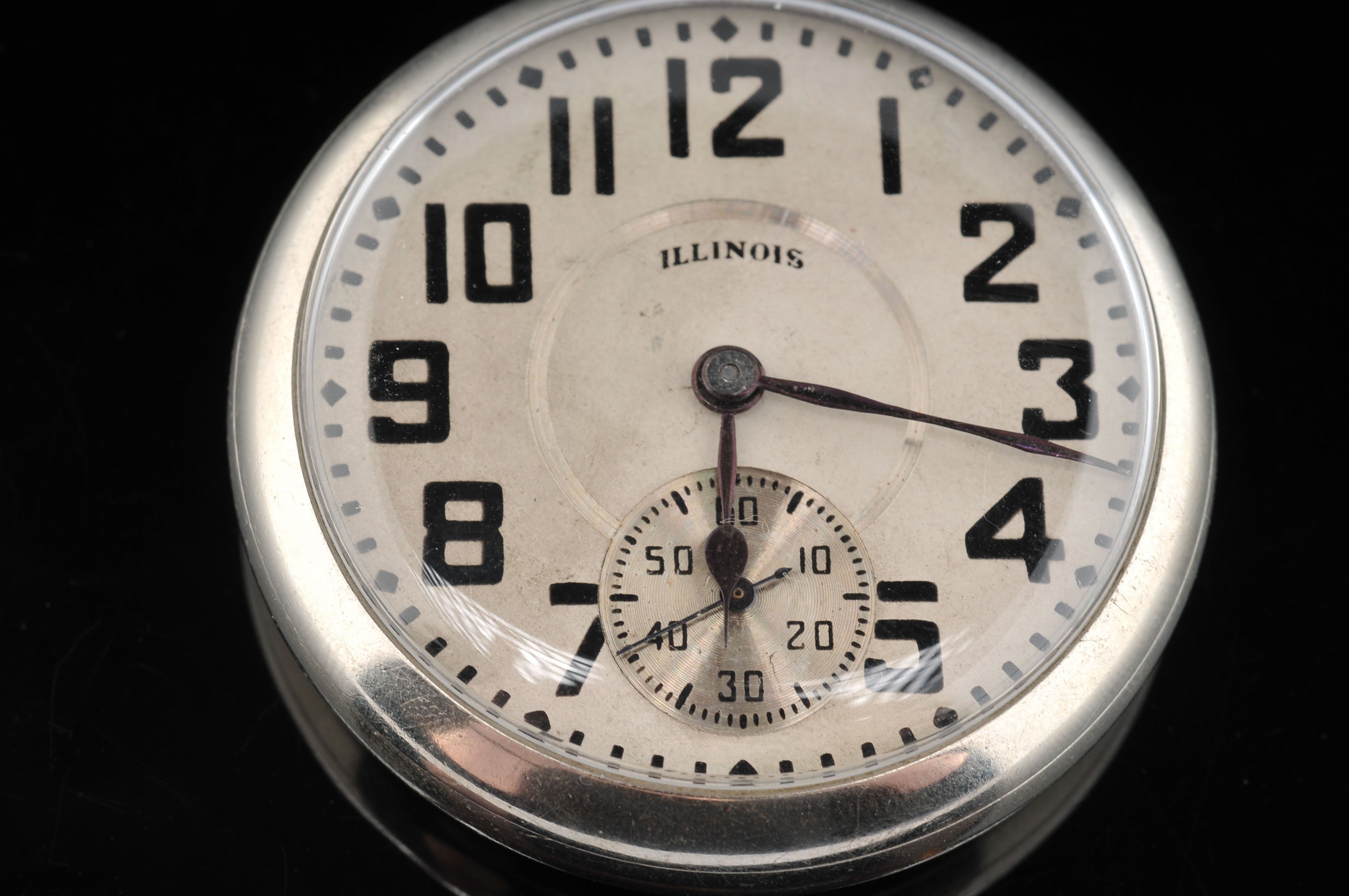 Vintage Illinois Watch Company Pocket Watch