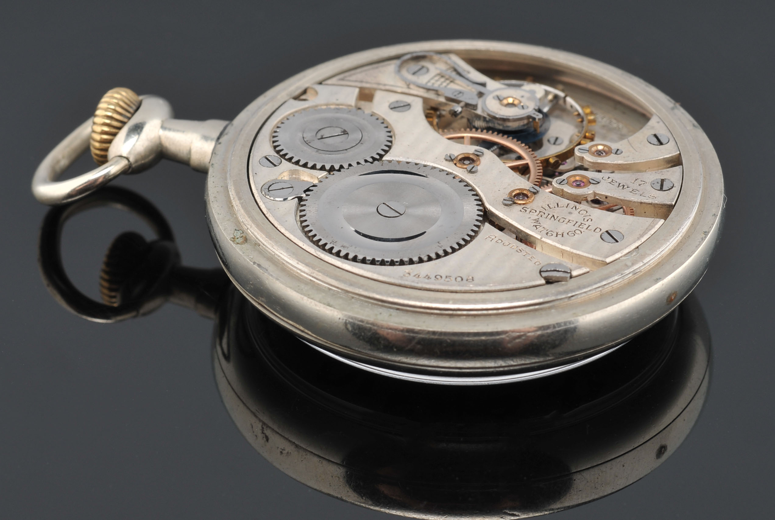 Vintage Illinois Watch Company Pocket Watch