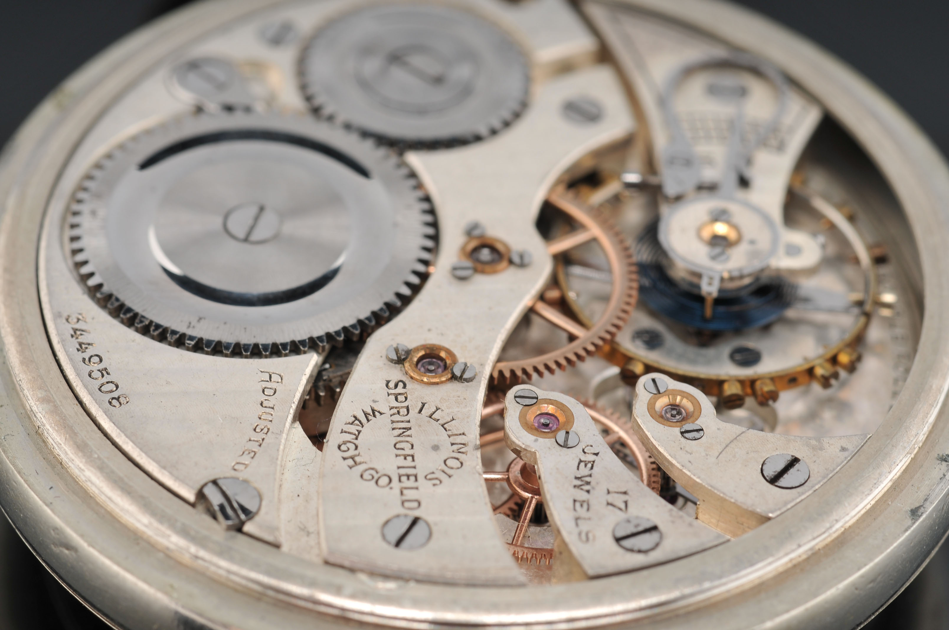 Vintage Illinois Watch Company Pocket Watch