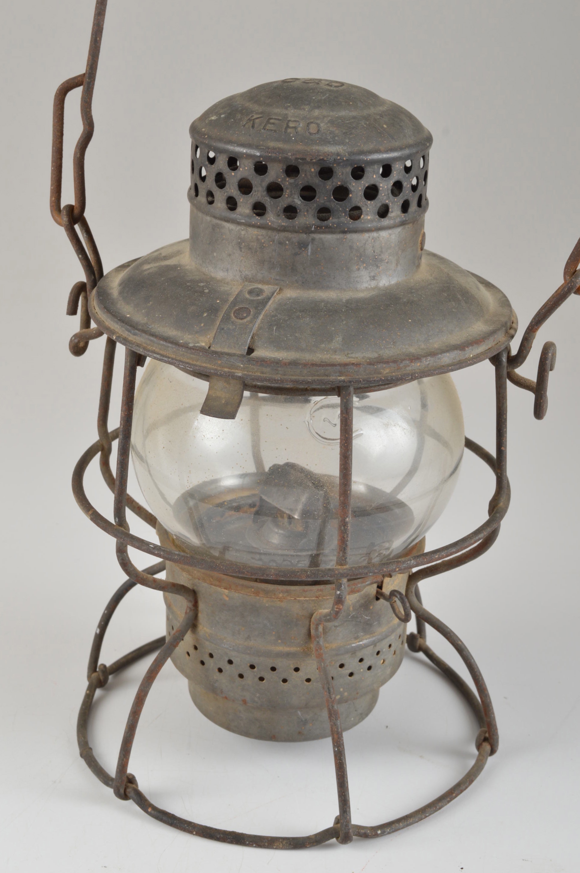 Vintage C&O Railroad Kerosene Lantern