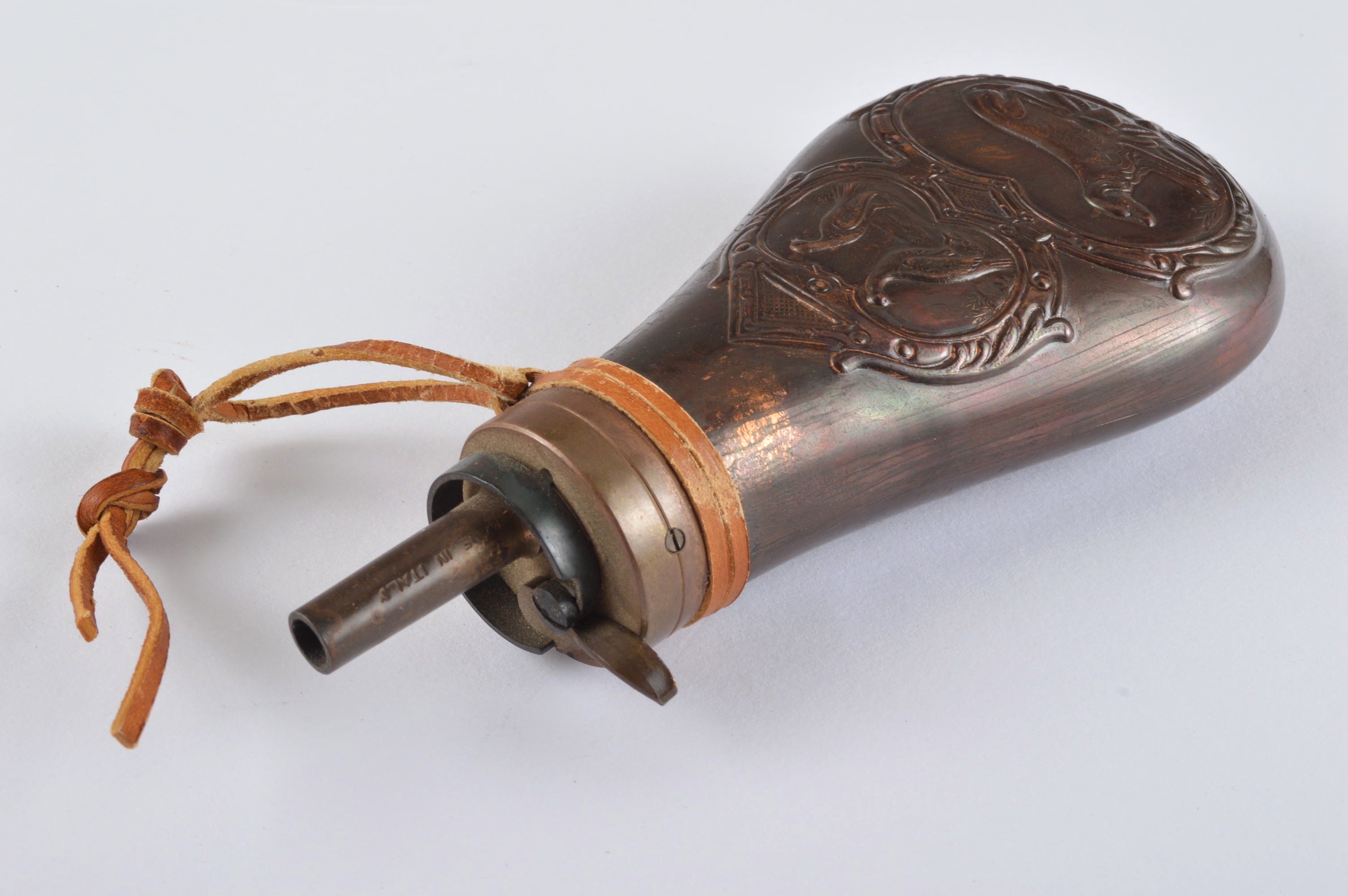 Vintage Copper Powder Flask