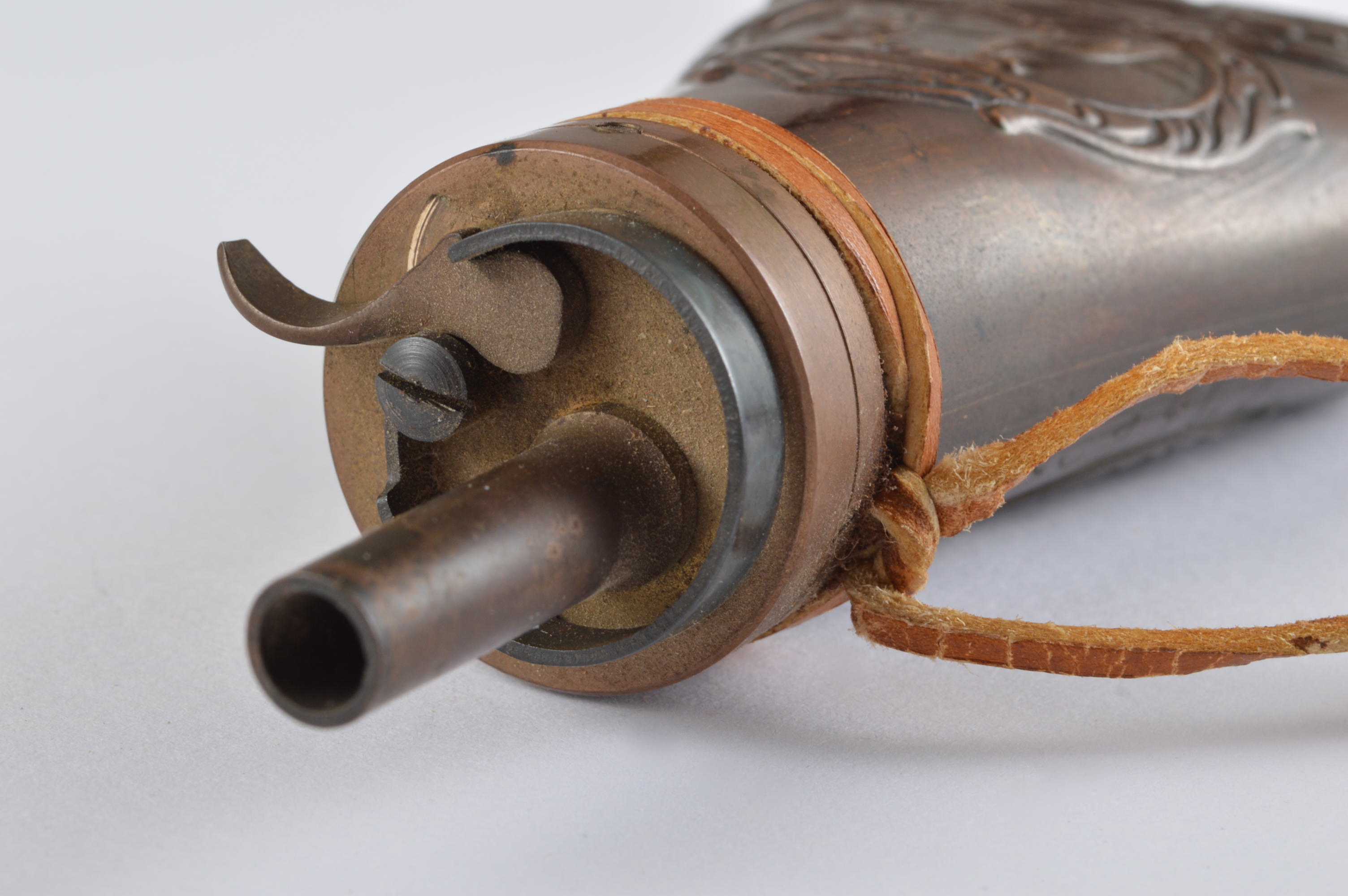 Vintage Copper Powder Flask