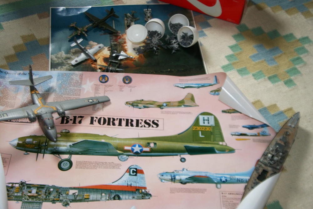 Collection of Plastic Airplanes and More