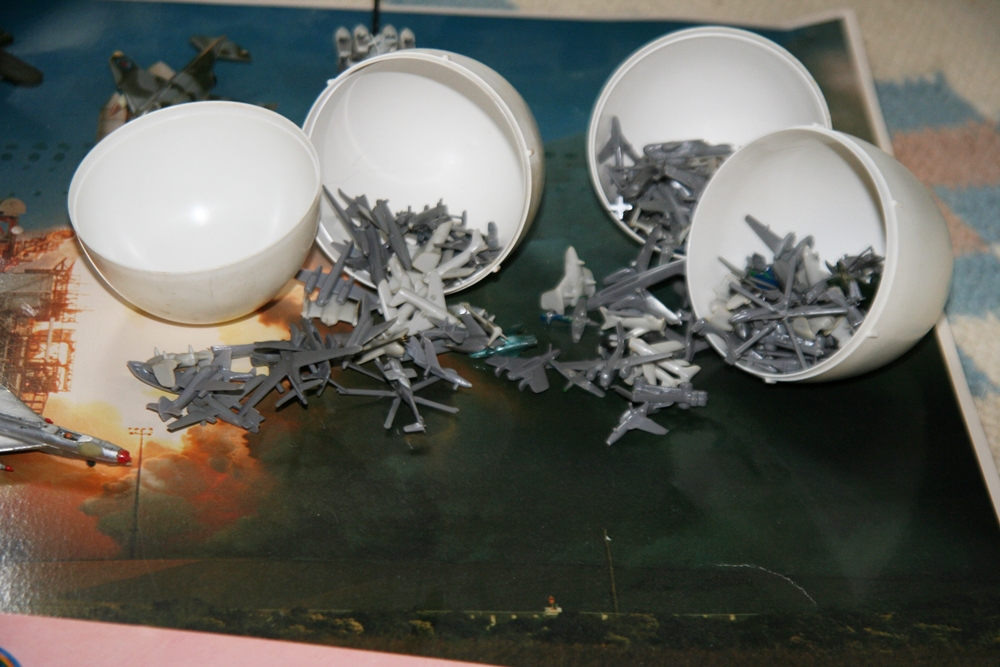 Collection of Plastic Airplanes and More
