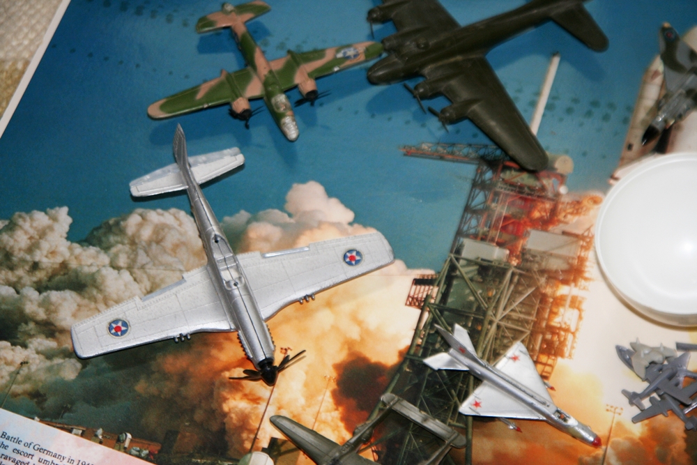 Collection of Plastic Airplanes and More