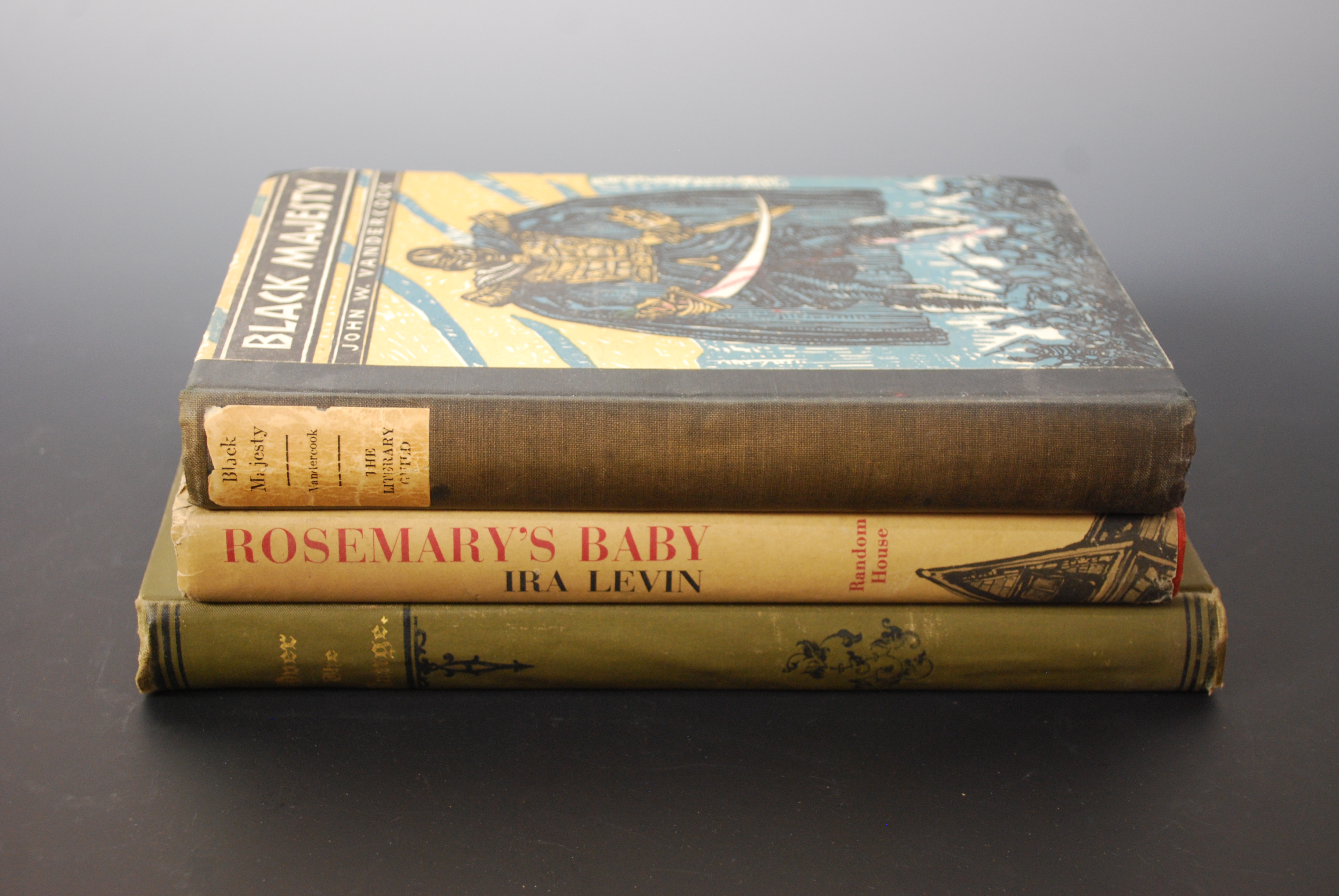 Set of Three Hard-Back Vintage Books