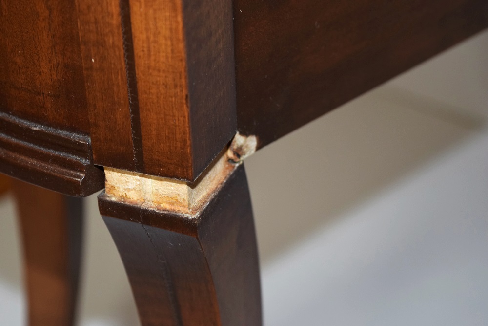 Vintage 1930s Kidney Shaped Desk Made by "Imperial Furniture Co"