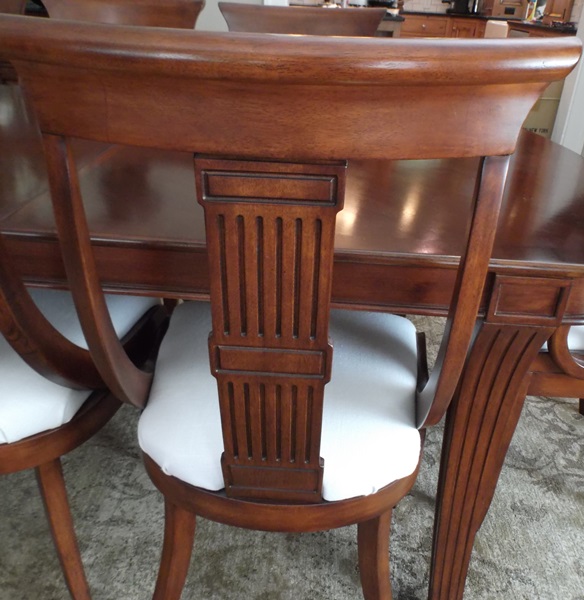 Shermag Chatelaine Collection Dining Table and Chairs