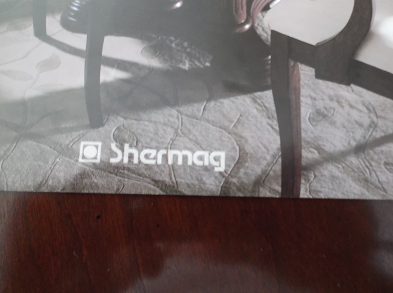 Shermag Chatelaine Collection Dining Table and Chairs