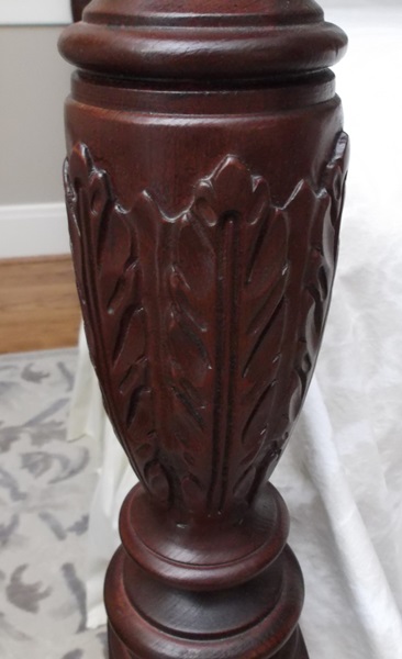 Ethan Allen Charleston Style Queen Size Four Poster Rice Bed