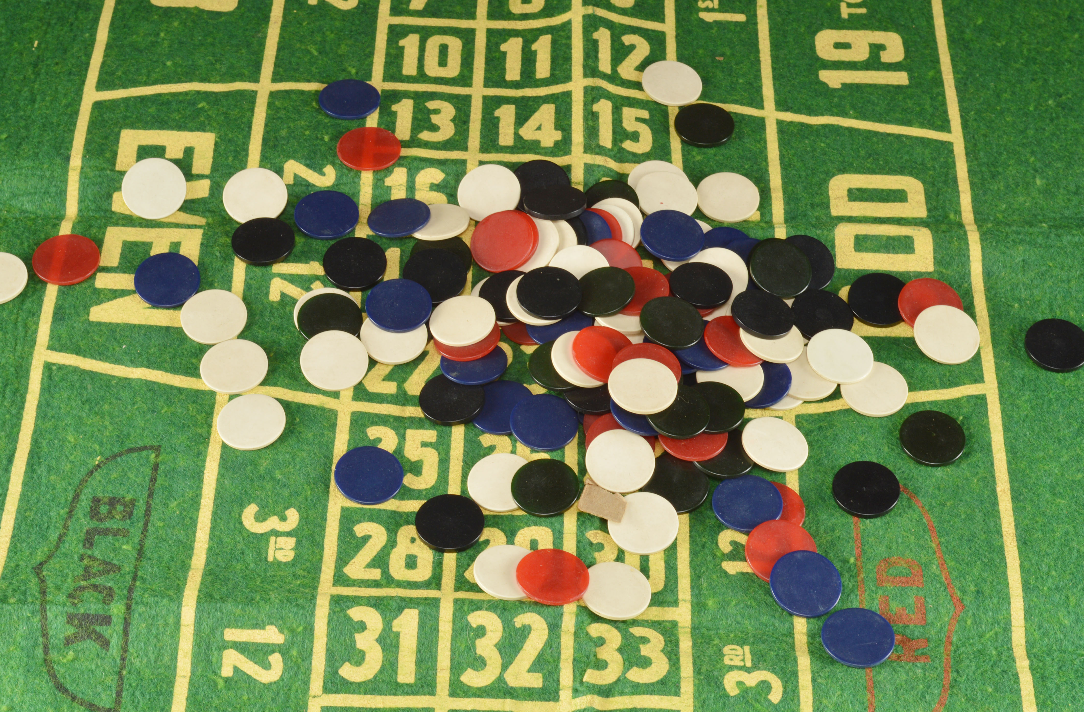 Vintage Rott Games Roulette Game