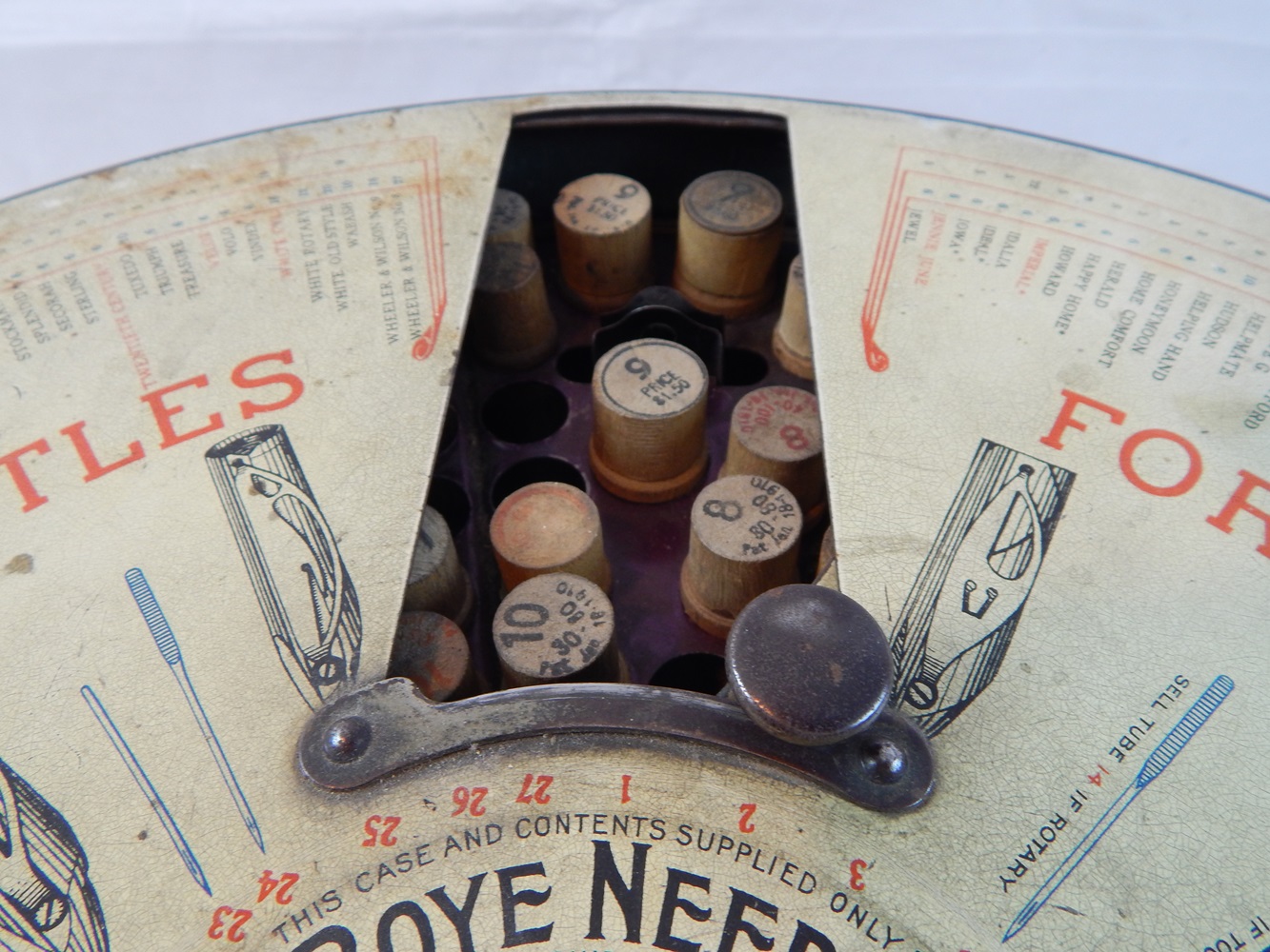Antique Store Needle Display and Dispenser