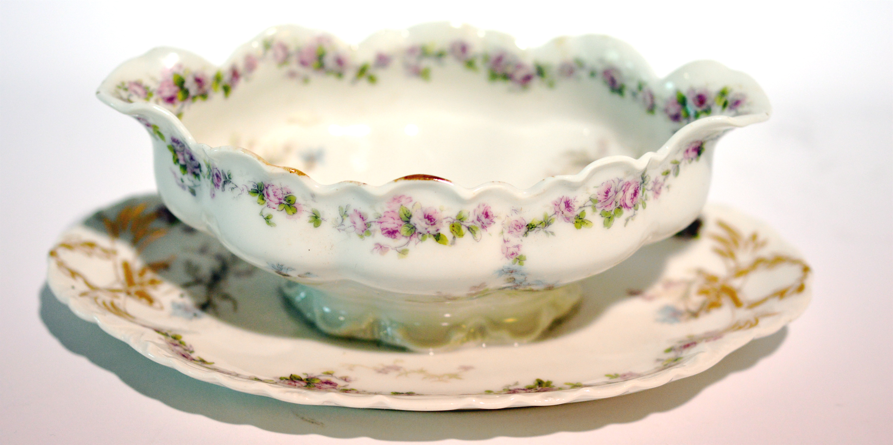 Porcelain Haviland Gravy Boat