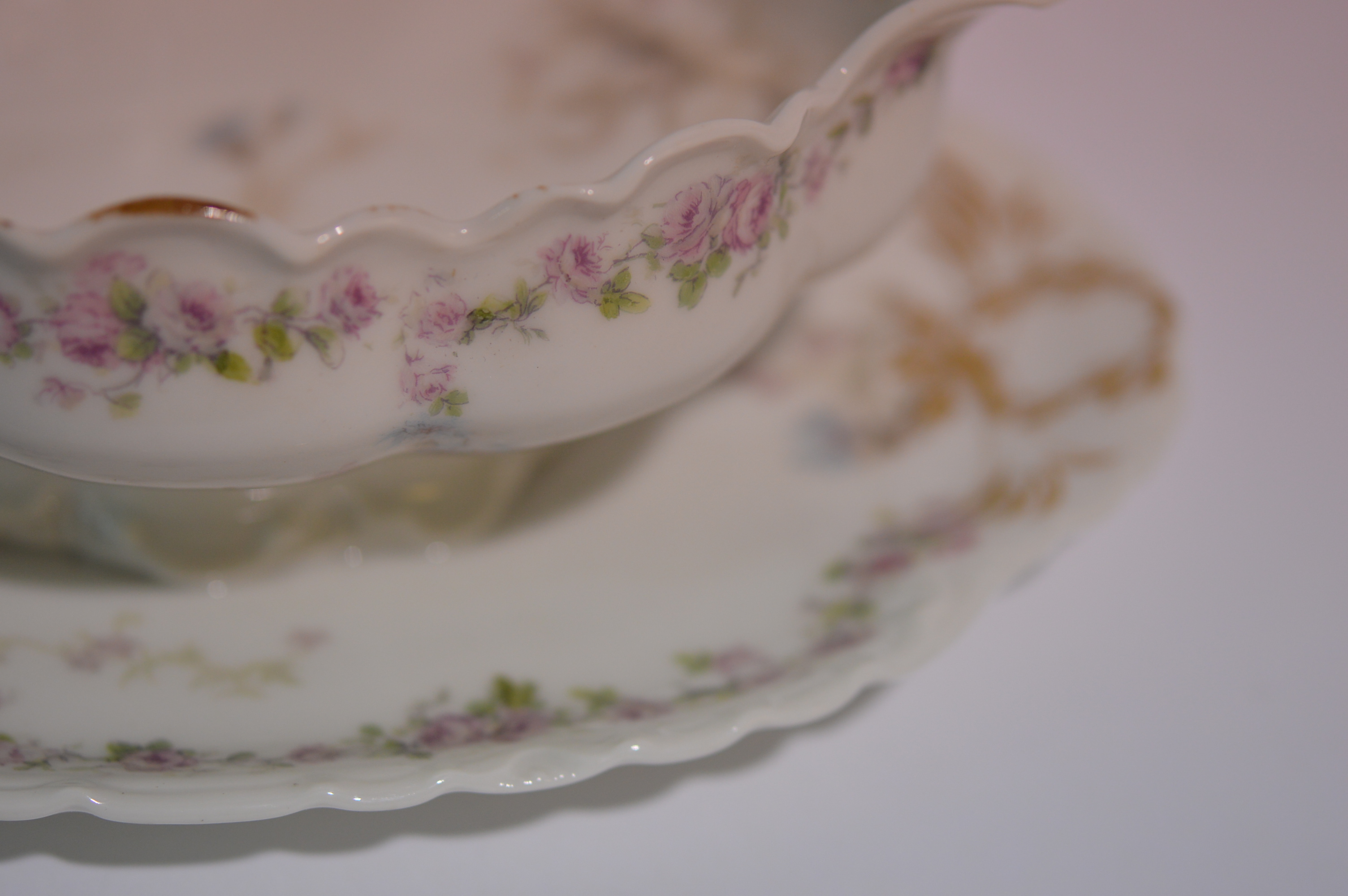 Porcelain Haviland Gravy Boat