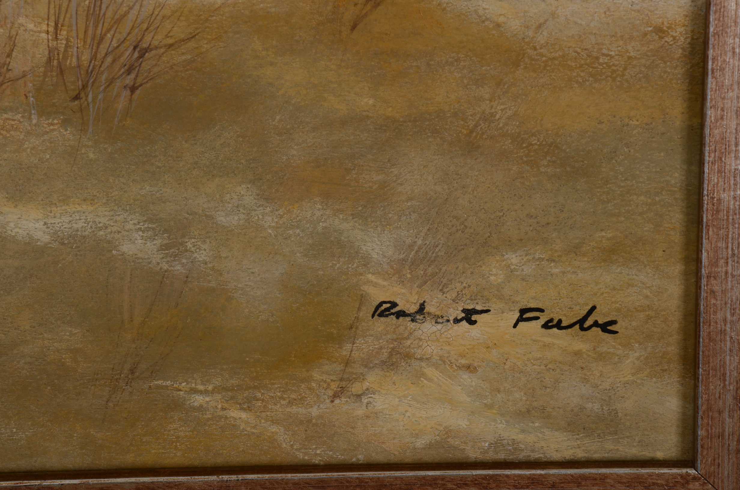 Original Robert Fabe Acrylic on Canvas Painting