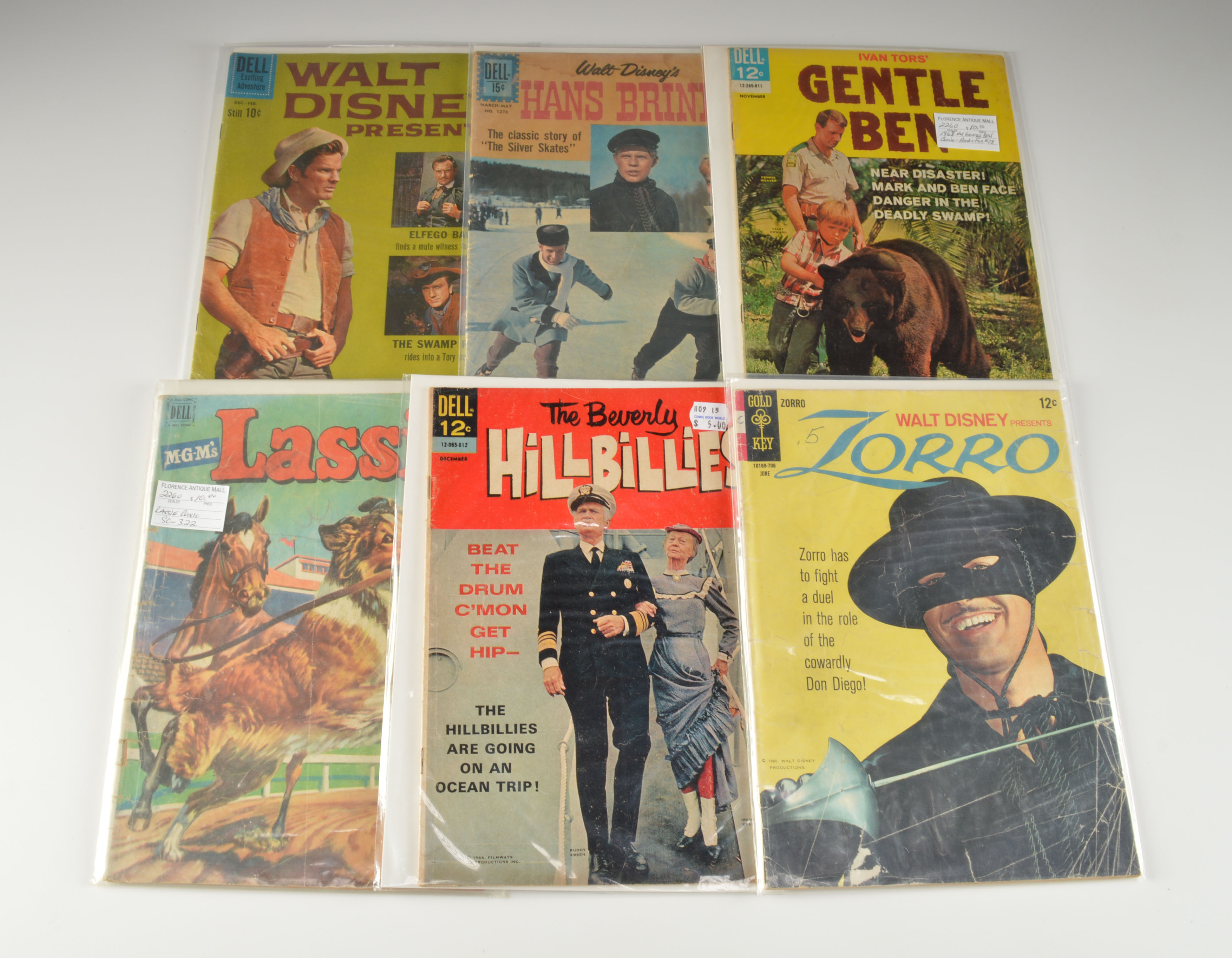 Small Collection of Assorted Disney and TV Comic Adaptations