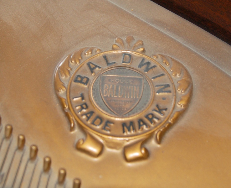 Baldwin Baby Grand Piano With Ivory Keys
