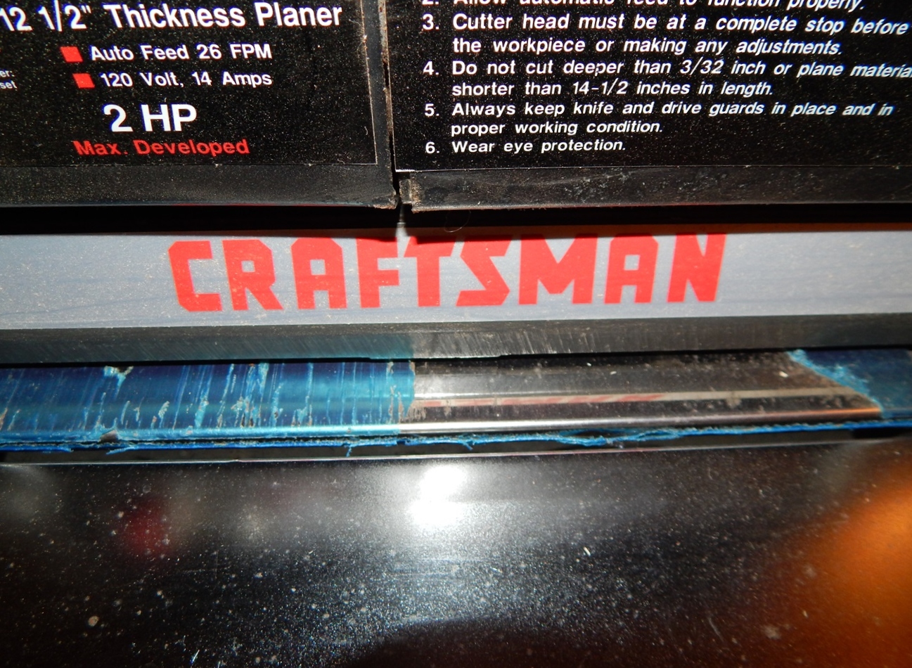 Craftsman Planer