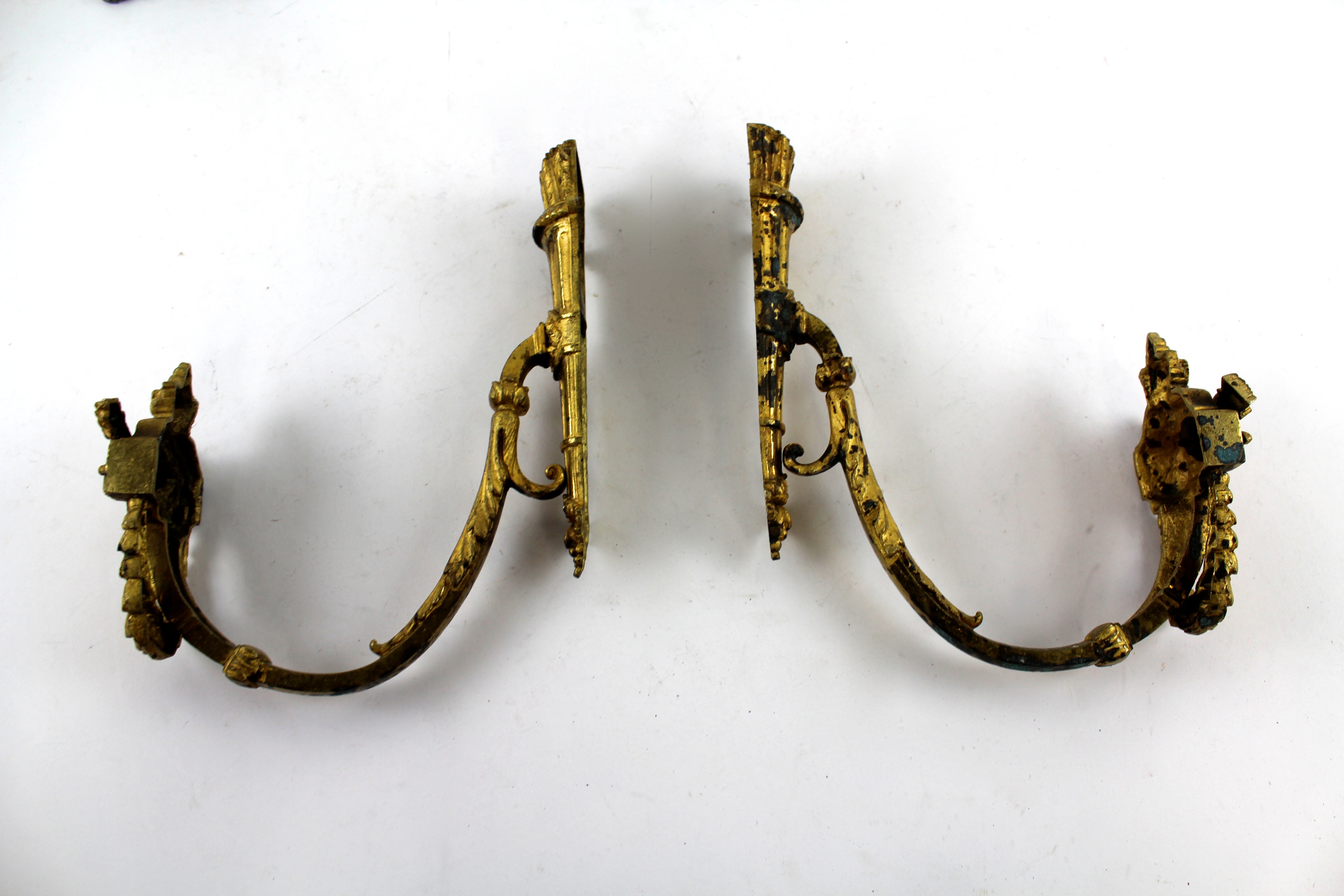 Lot of Glass Candlesticks and Wall Sconces