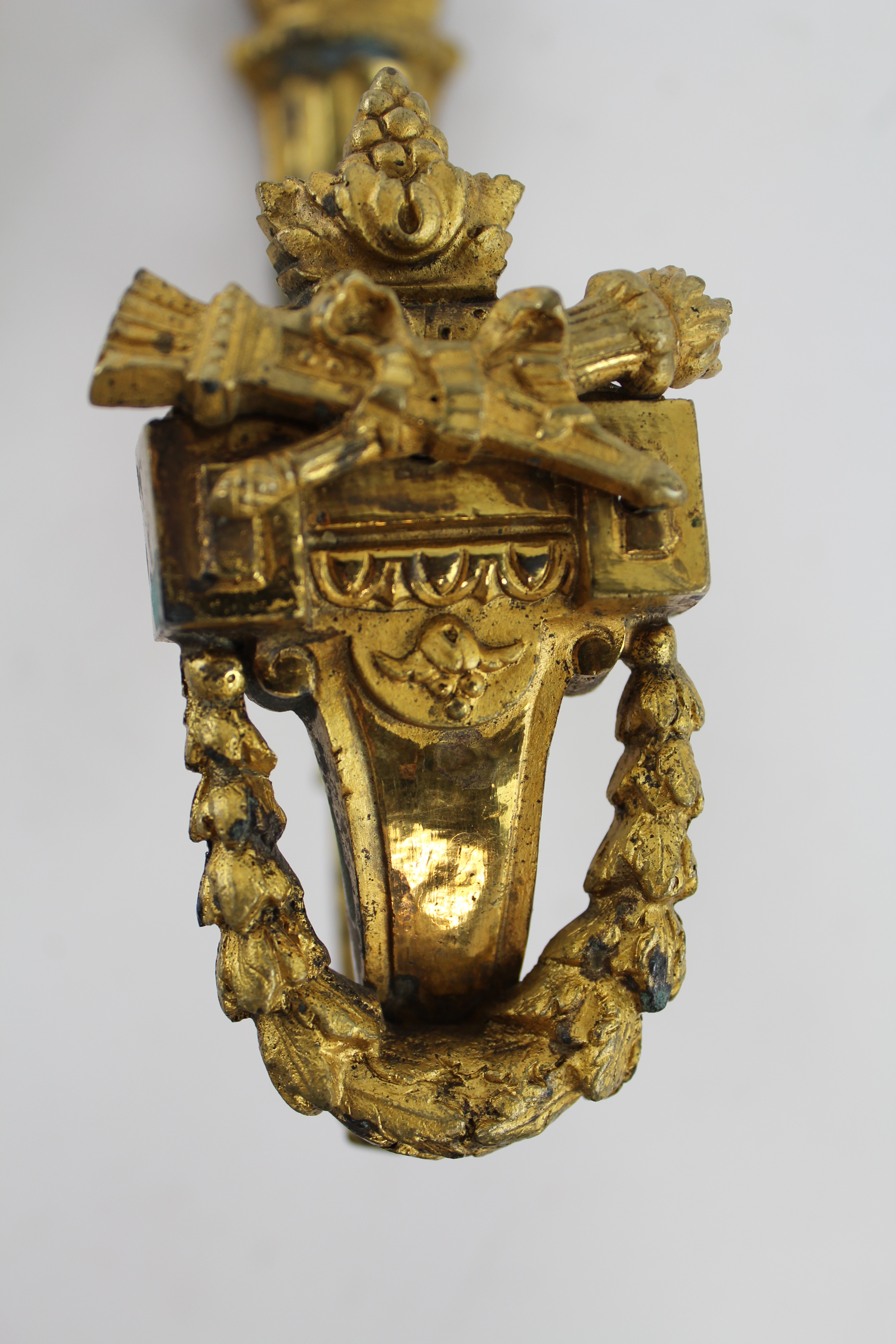 Lot of Glass Candlesticks and Wall Sconces