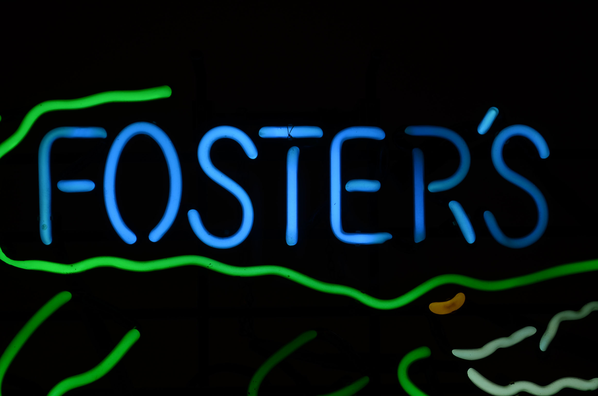 Foster's Beer Neon Sign