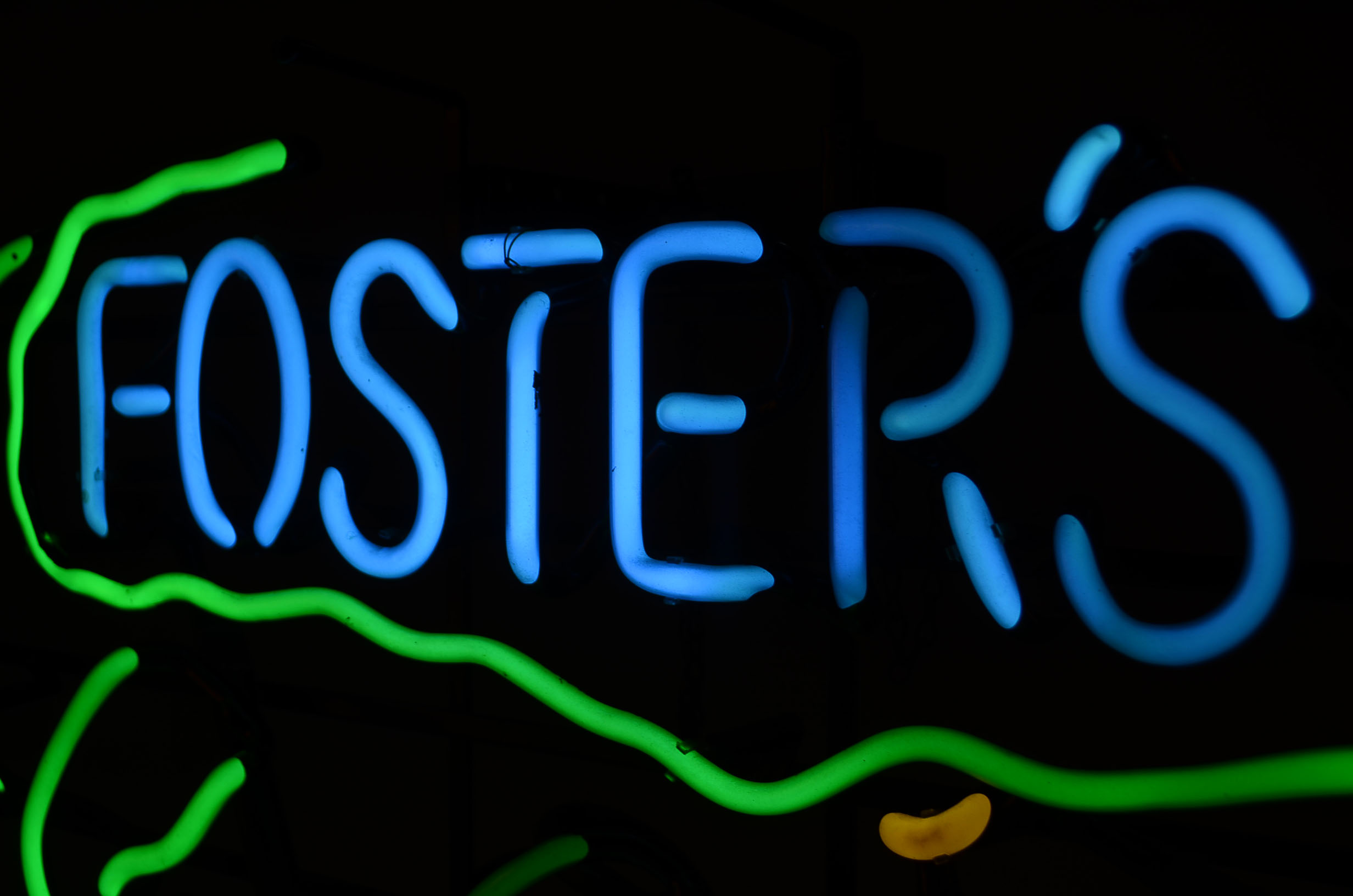 Foster's Beer Neon Sign