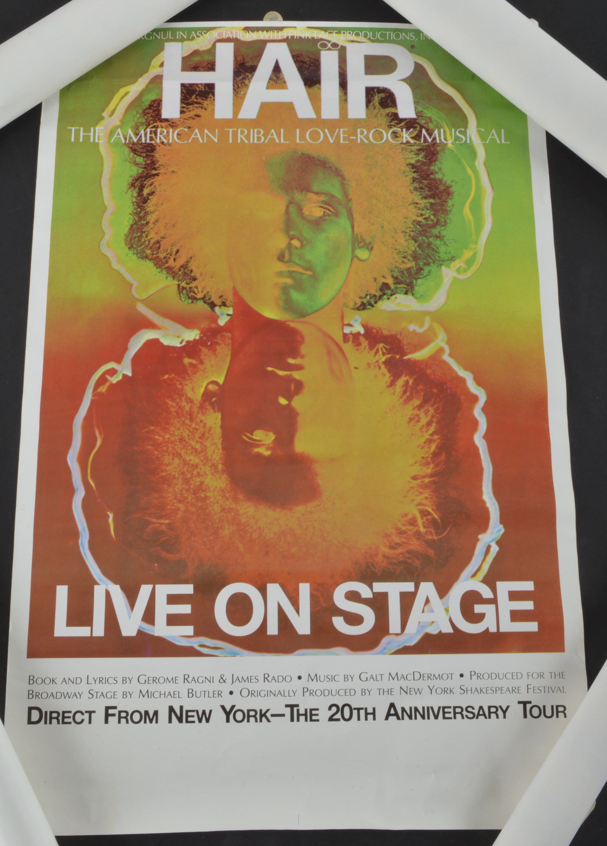 Collection of Musical Playbill Posters Include Annie and Fame