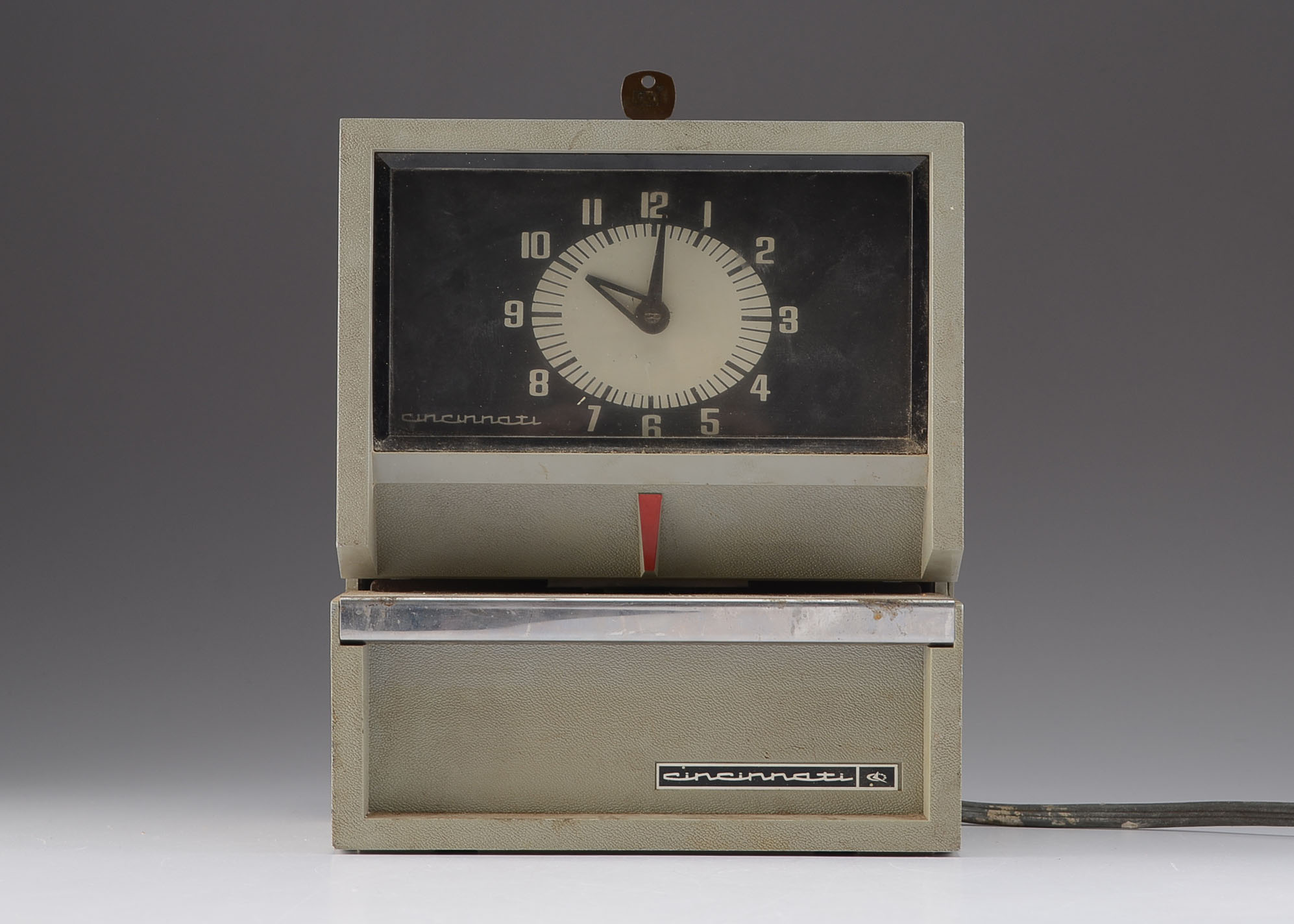 Vintage Cincinnati Mechanical Time-Clock 